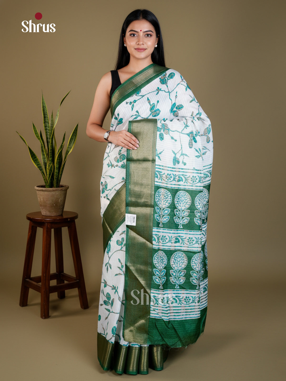 EAS30471 - Semi Crepe - Saree - Shop on Shrus.com