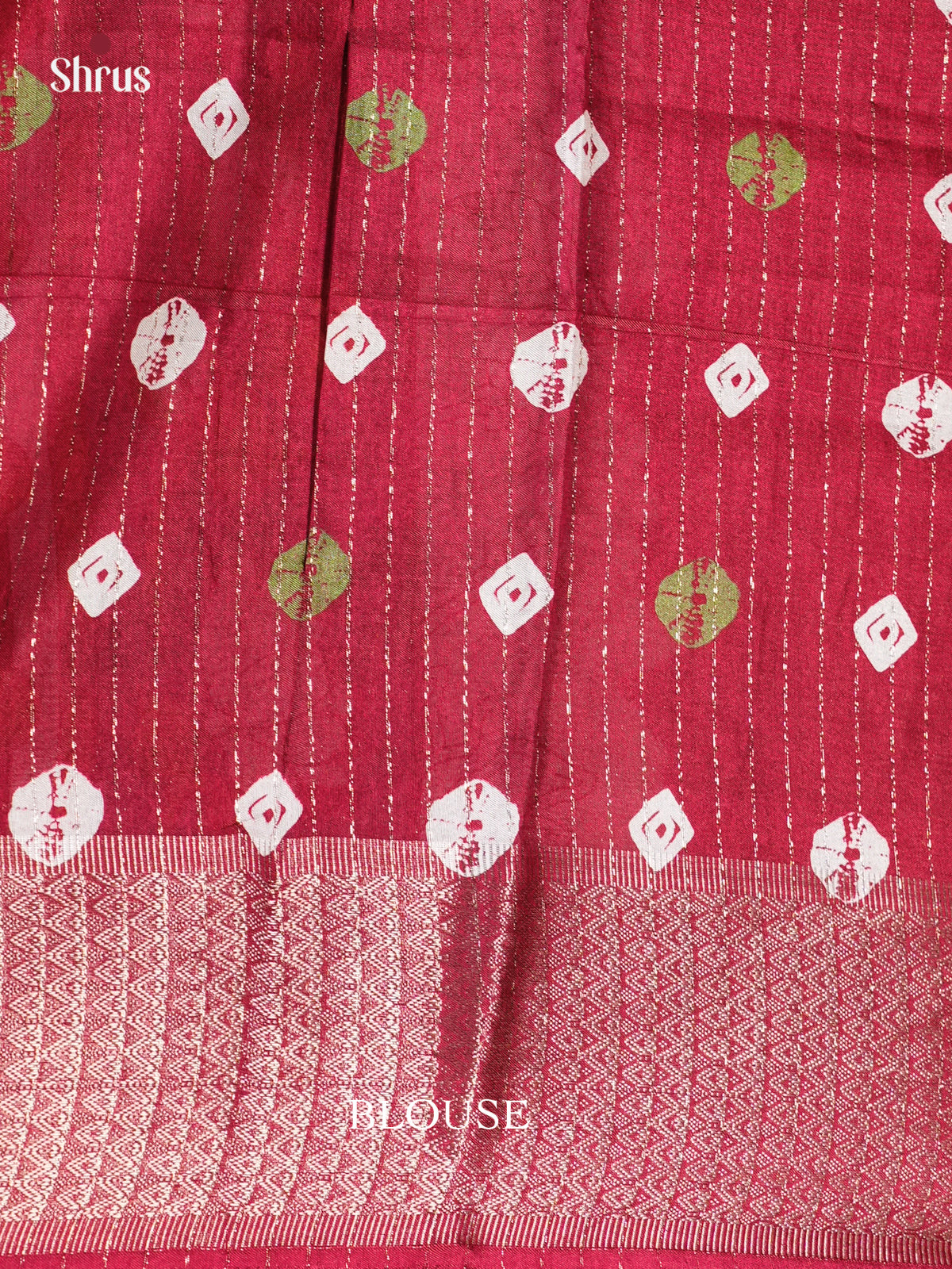 Maroon - Semi Crepe - Saree-EAS30485 - Shop on Shrus.com