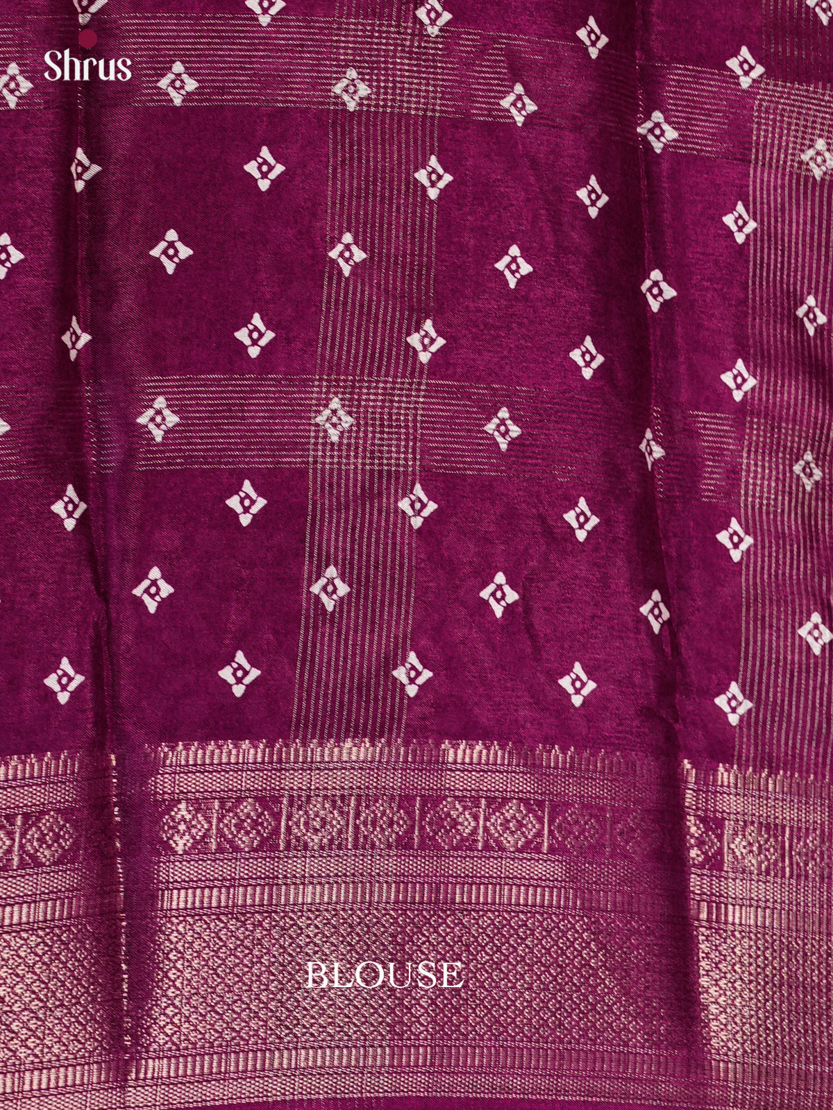 Purple - Semi Crepe - Saree- EAS30530 - Shop on Shrus.com