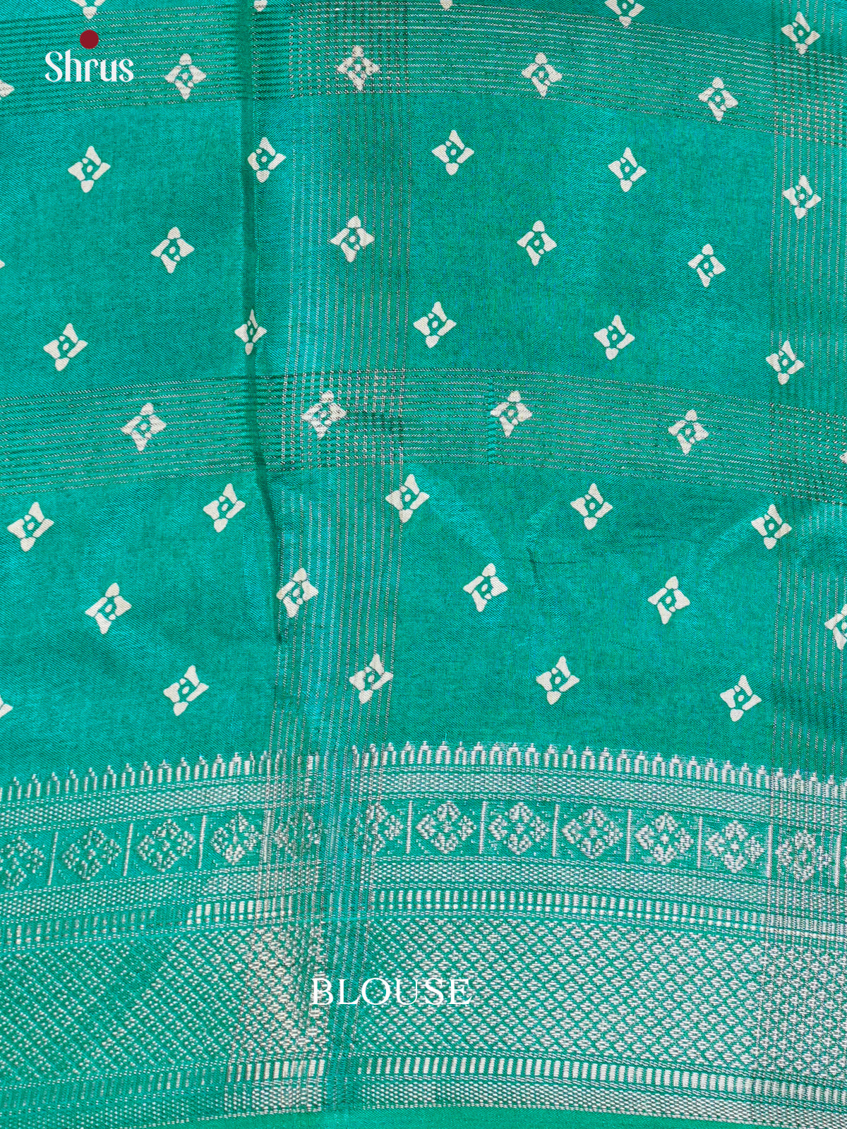 Green - Semi Crepe - Saree - EAS30532 - Shop on Shrus.com