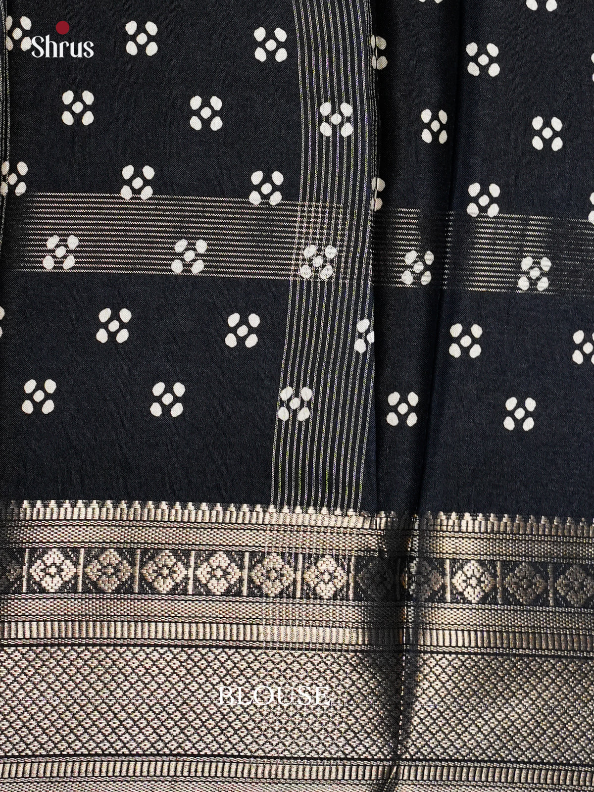 Black- Semi Crepe - Saree - EAS30540 - Shop on Shrus.com