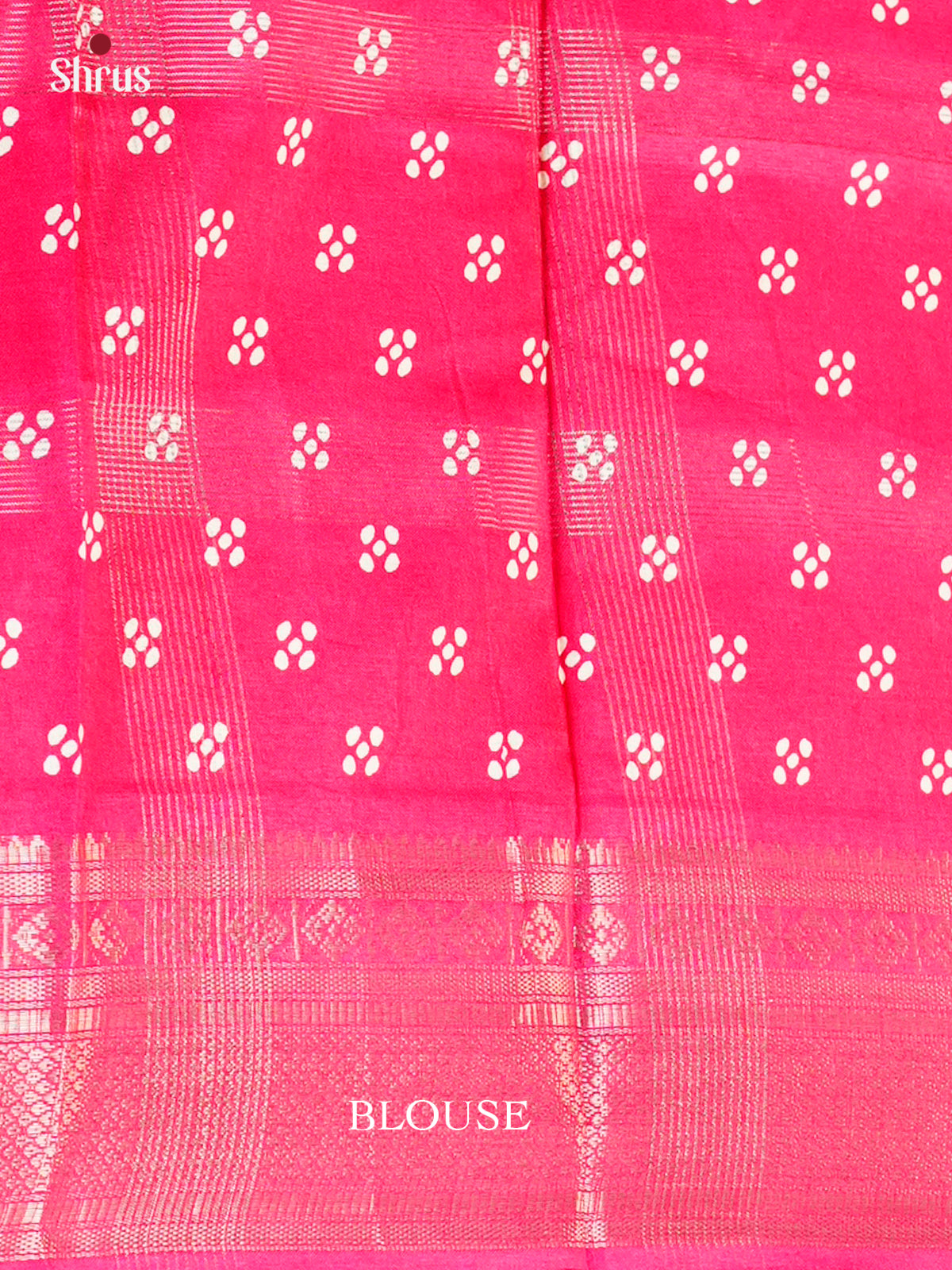Pink - Semi Crepe - Saree - EAS30543 - Shop on Shrus.com