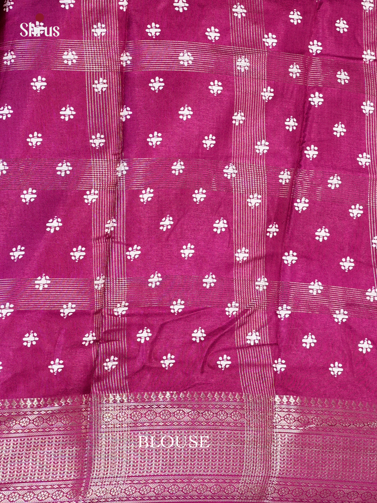 Purple - Semi Crepe - Saree - EAS30548 - Shop on Shrus.com