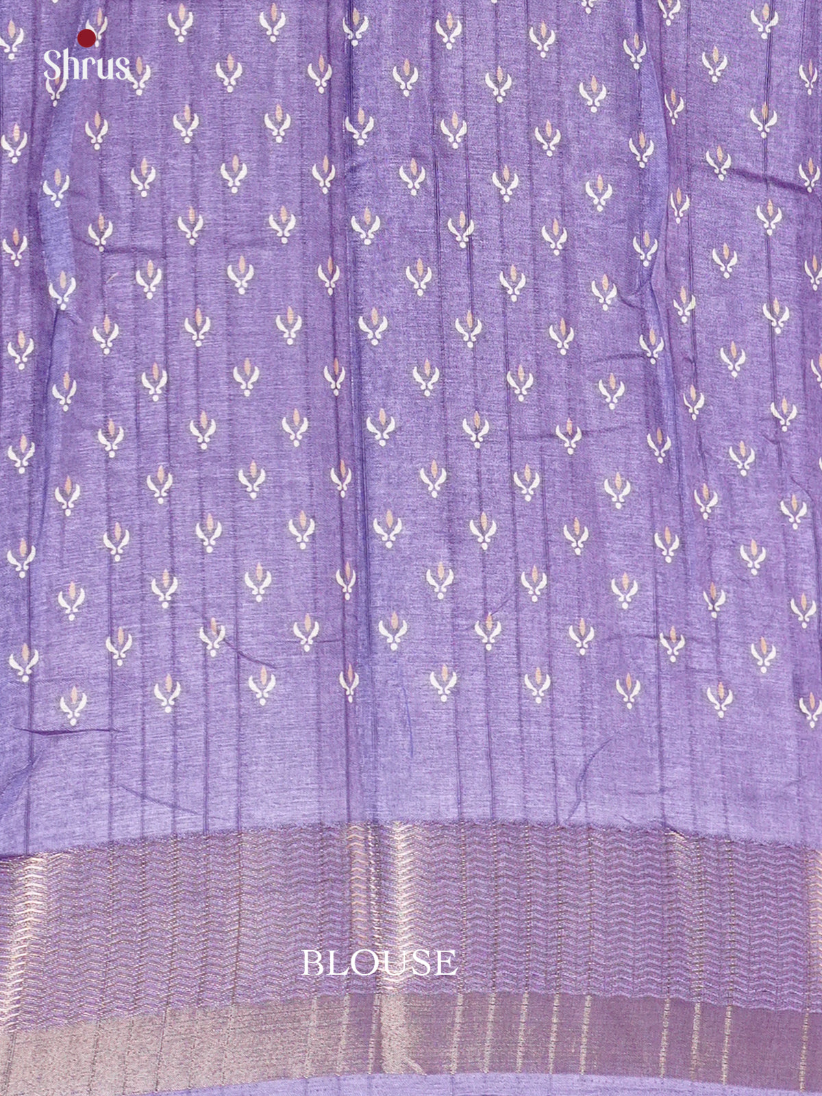 Purple- Semi Crepe - Saree - EAS30573 - Shop on Shrus.com