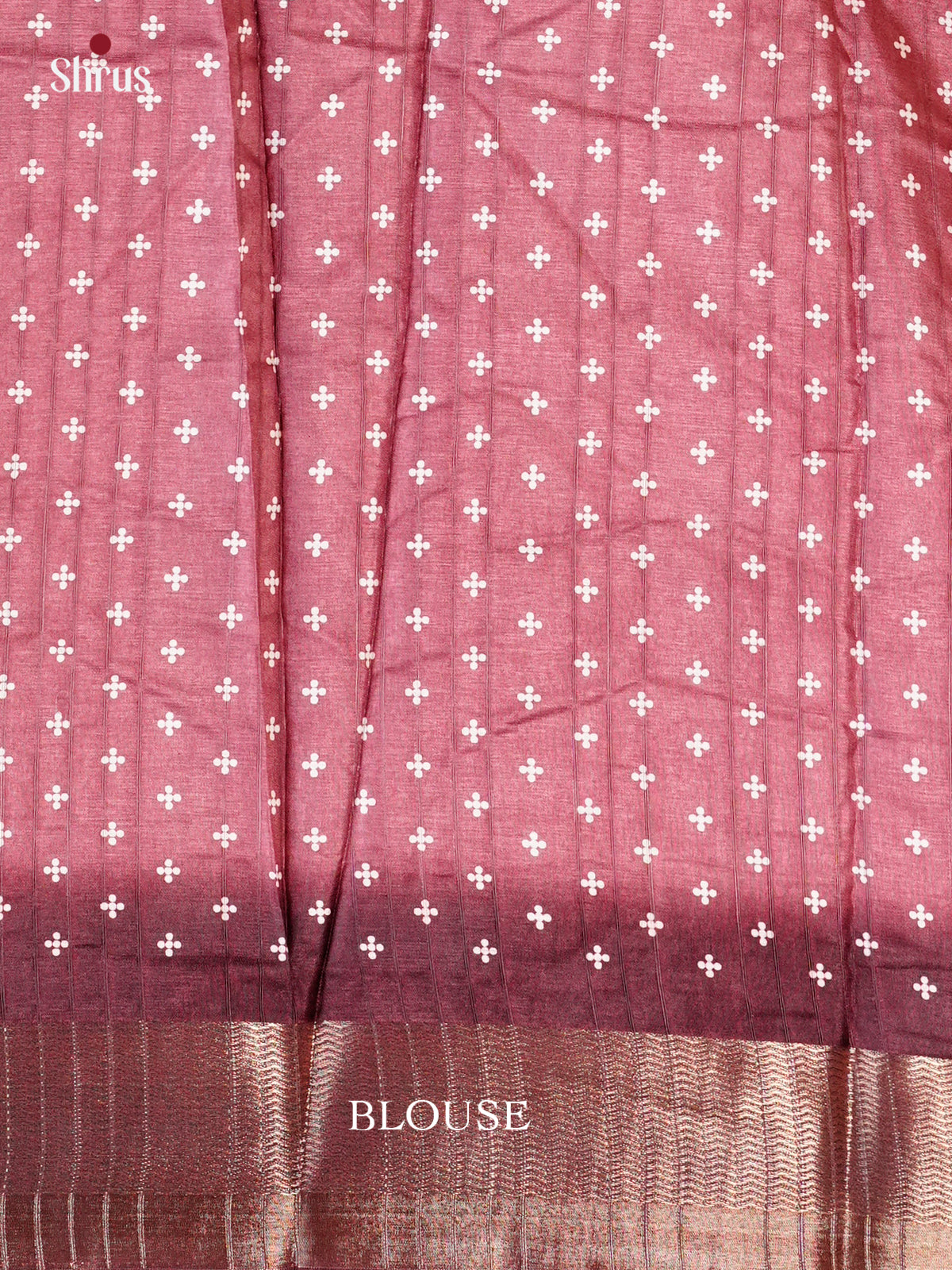 Maroon - Semi Crepe Saree - EAS30585 - Shop on Shrus.com