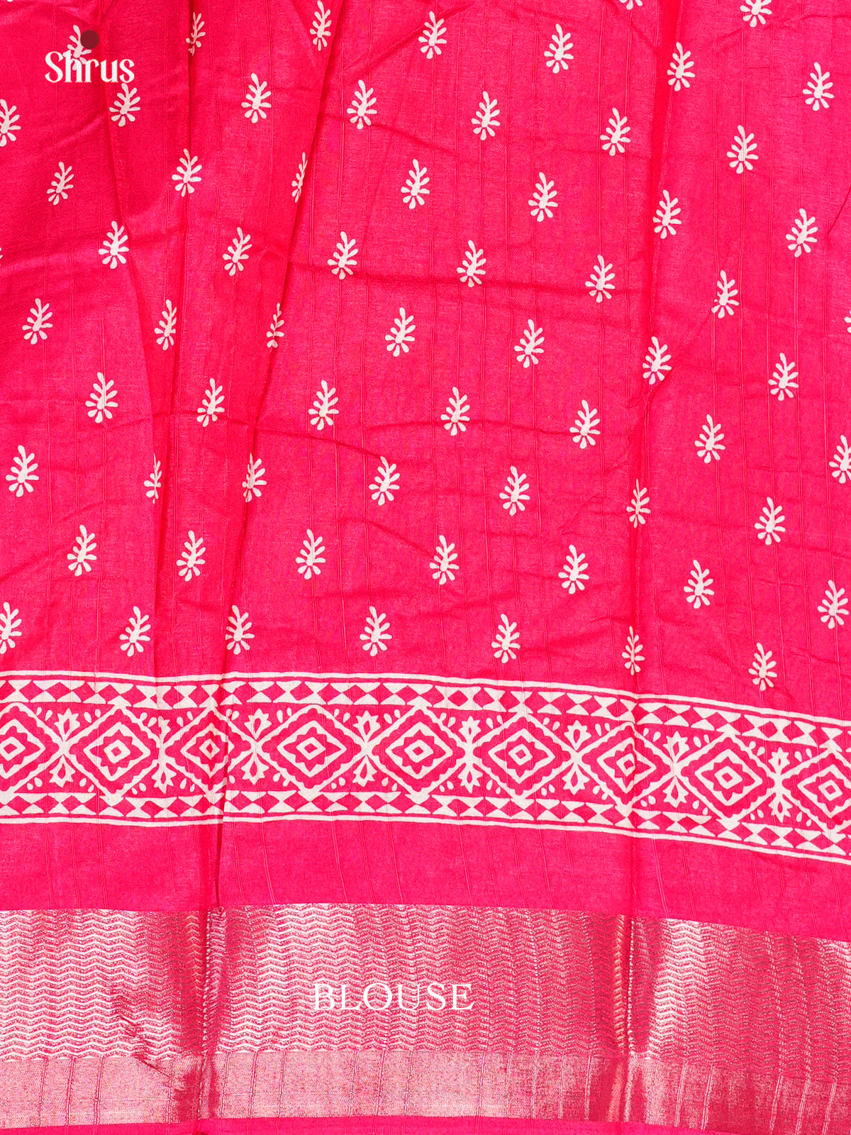 Pink(Single tone)- Semi Crepe - Saree - EAS30590 - Shop on Shrus.com