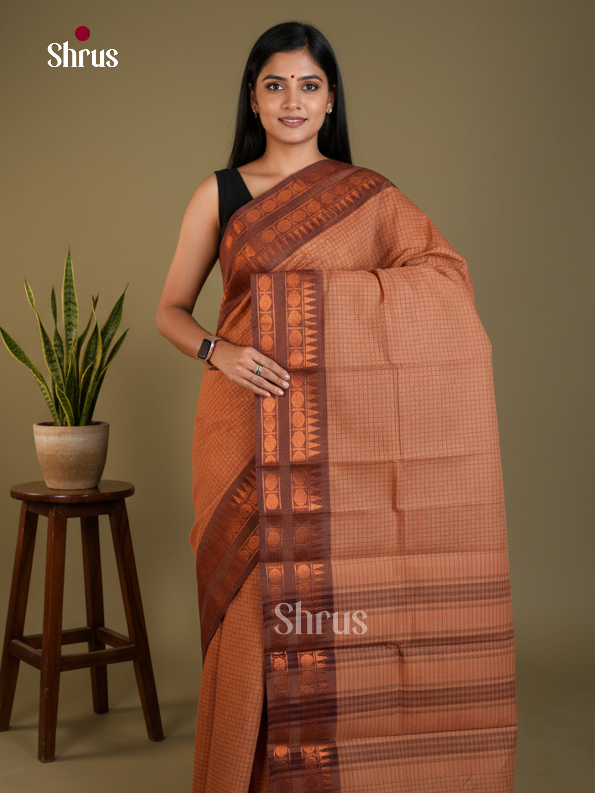 EAS30659 - Chettinad Cotton - Saree - Shop on Shrus.com