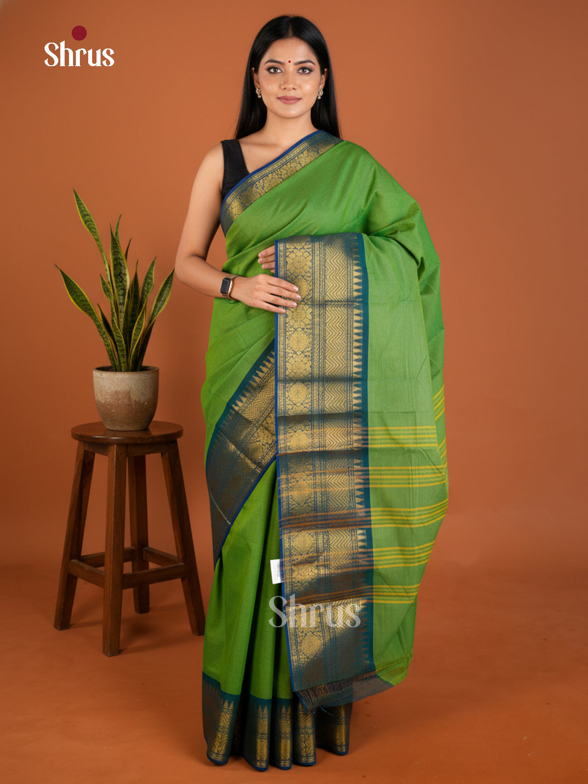 EAS30665 - Chettinad Cotton - Saree - Shop on Shrus.com
