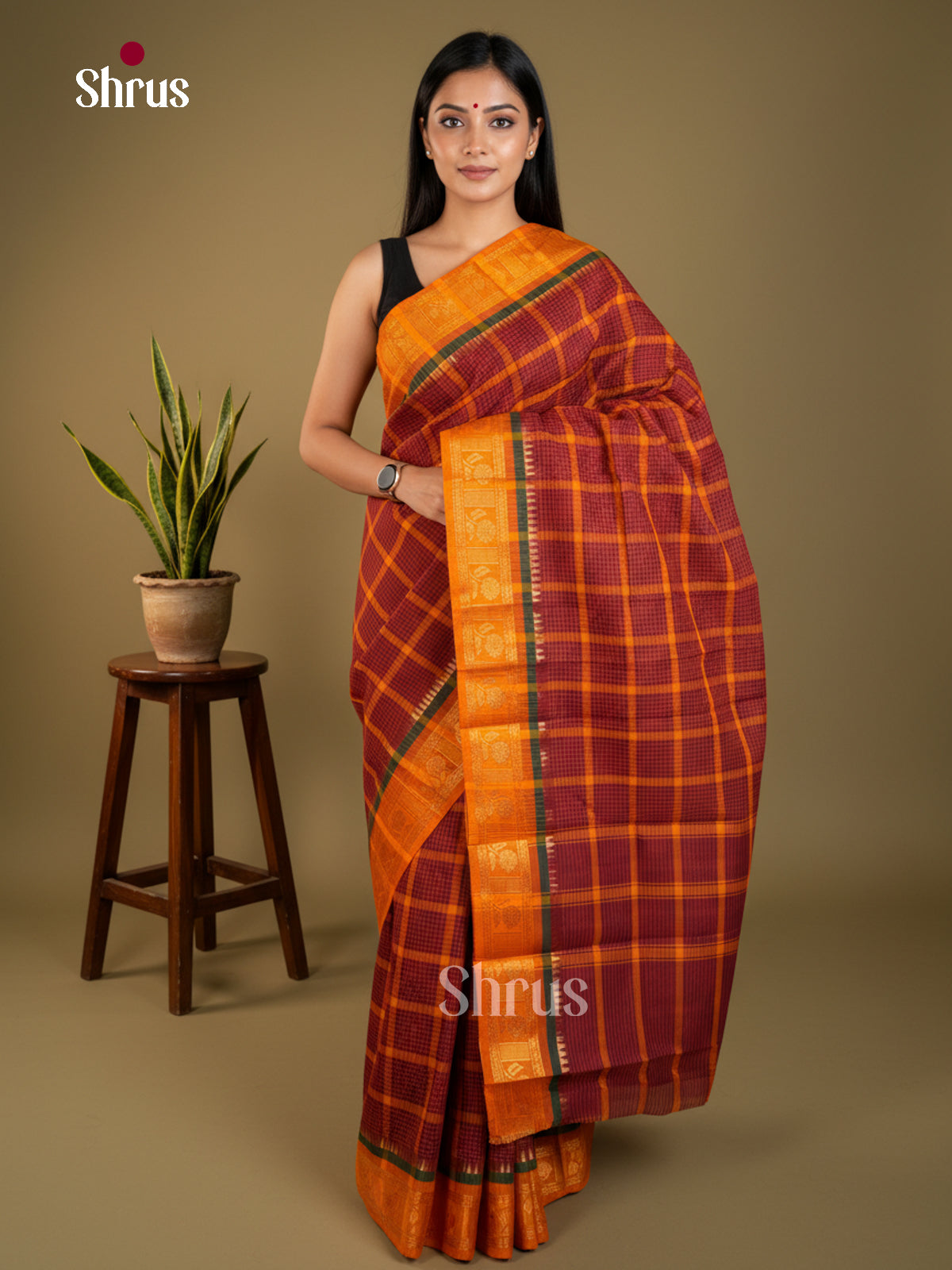 EAS30683 - Chettinad Cotton - Saree - Shop on Shrus.com