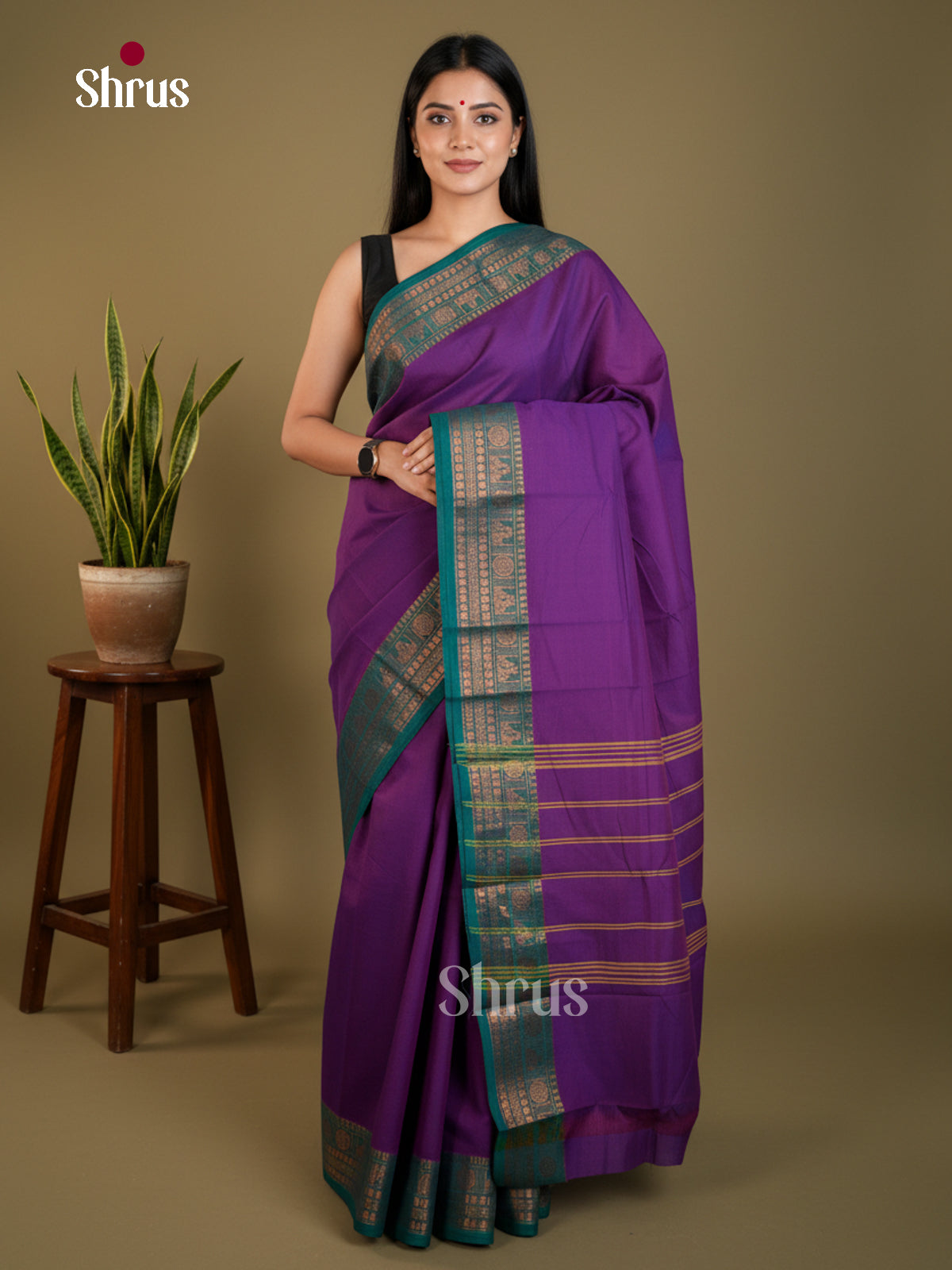EAS30694 - Chettinad Cotton - Saree - Shop on Shrus.com