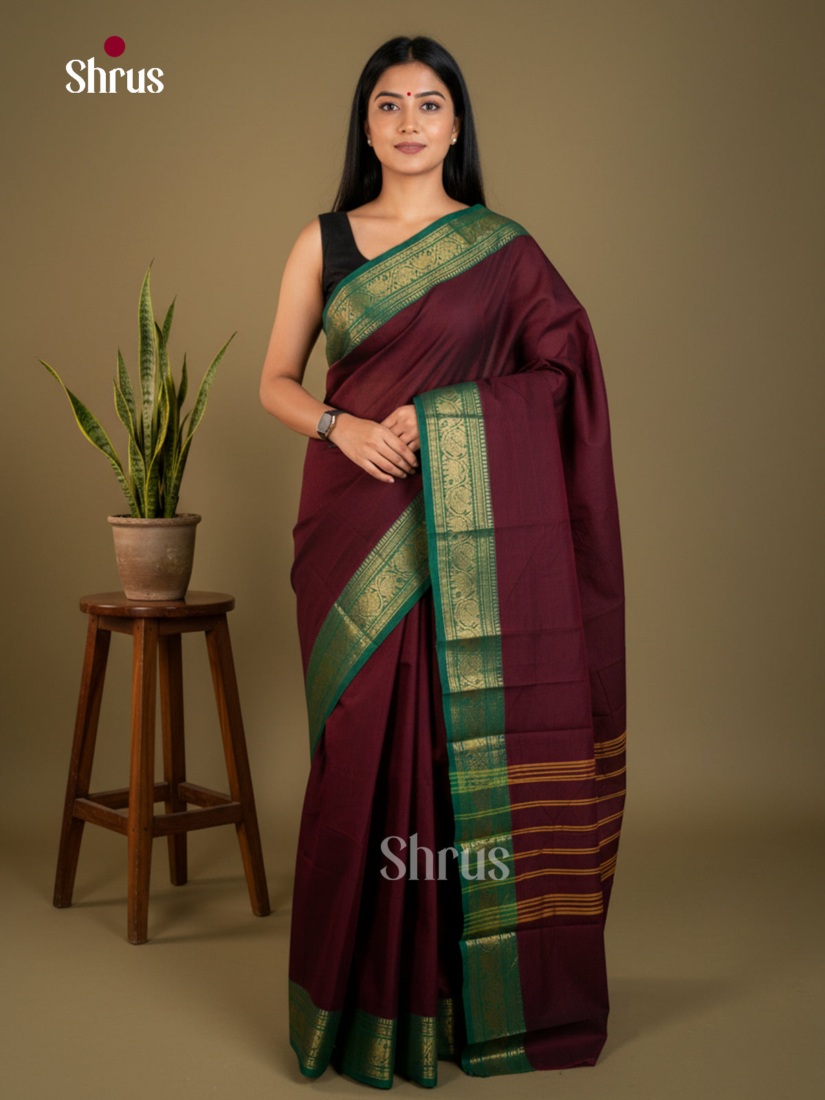 EAS30698 - Chettinad Cotton - Saree - Shop on Shrus.com