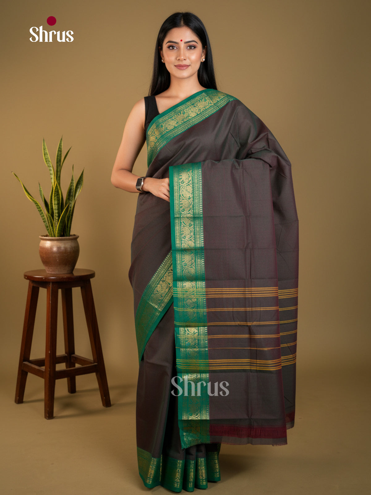 EAS30700 - Chettinad Cotton - Saree - Shop on Shrus.com