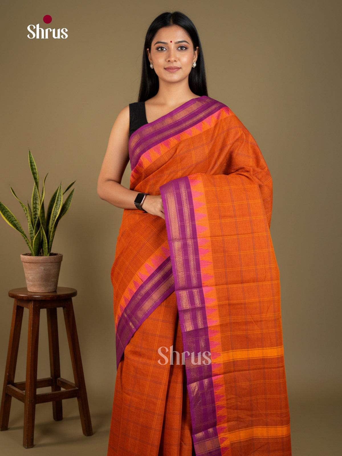 EAS30726 - Chettinad Cotton - Saree - Shop on Shrus.com