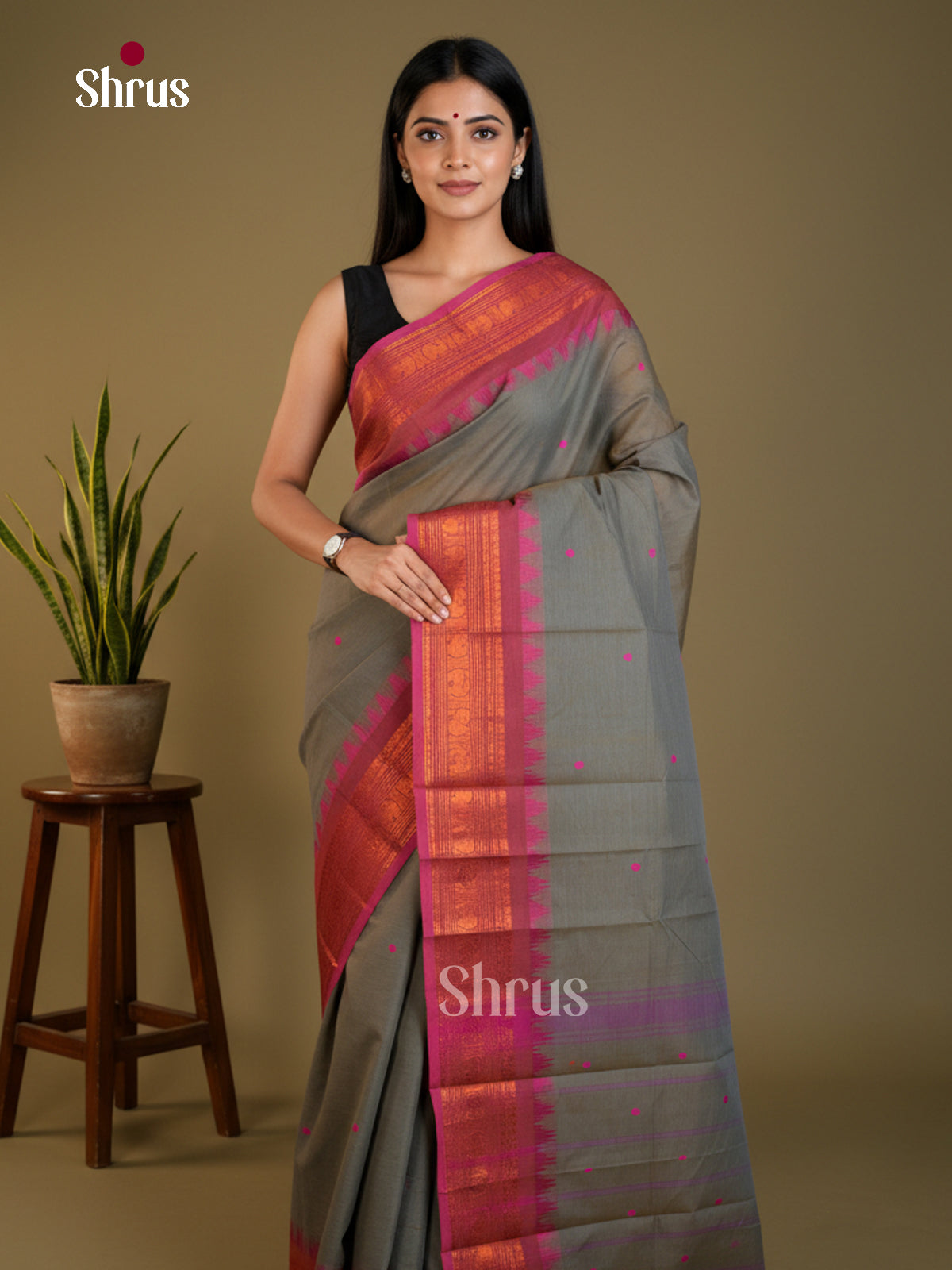 EAS30740 - Chettinad Cotton - Saree - Shop on Shrus.com