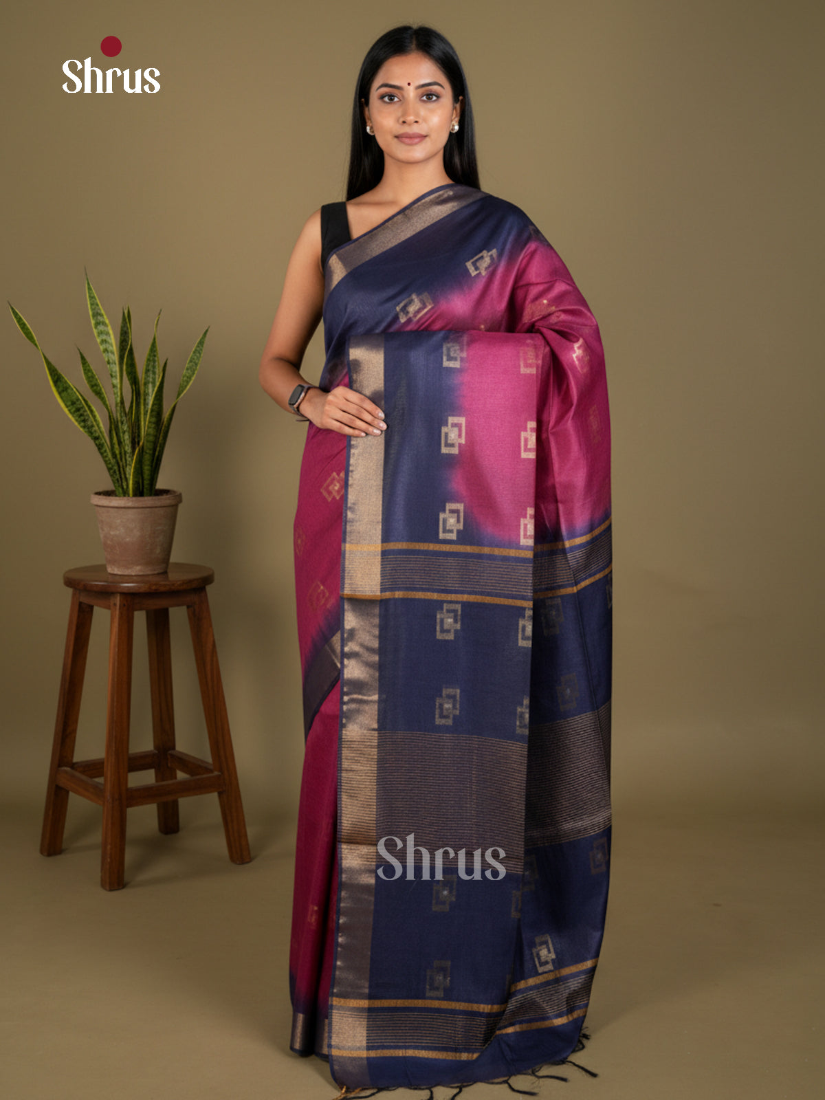 EBS01203 - Shibori - Saree - Shop on Shrus.com