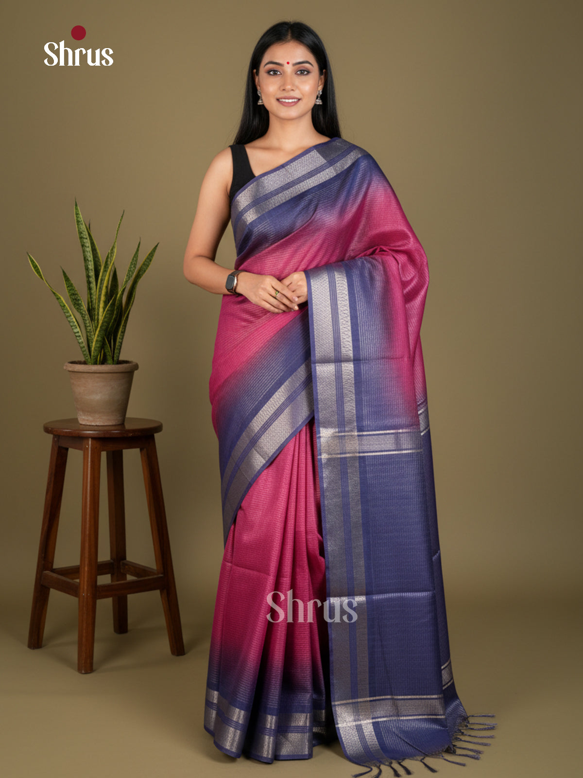 EBS01214 - Shibori - Saree - Shop on Shrus.com