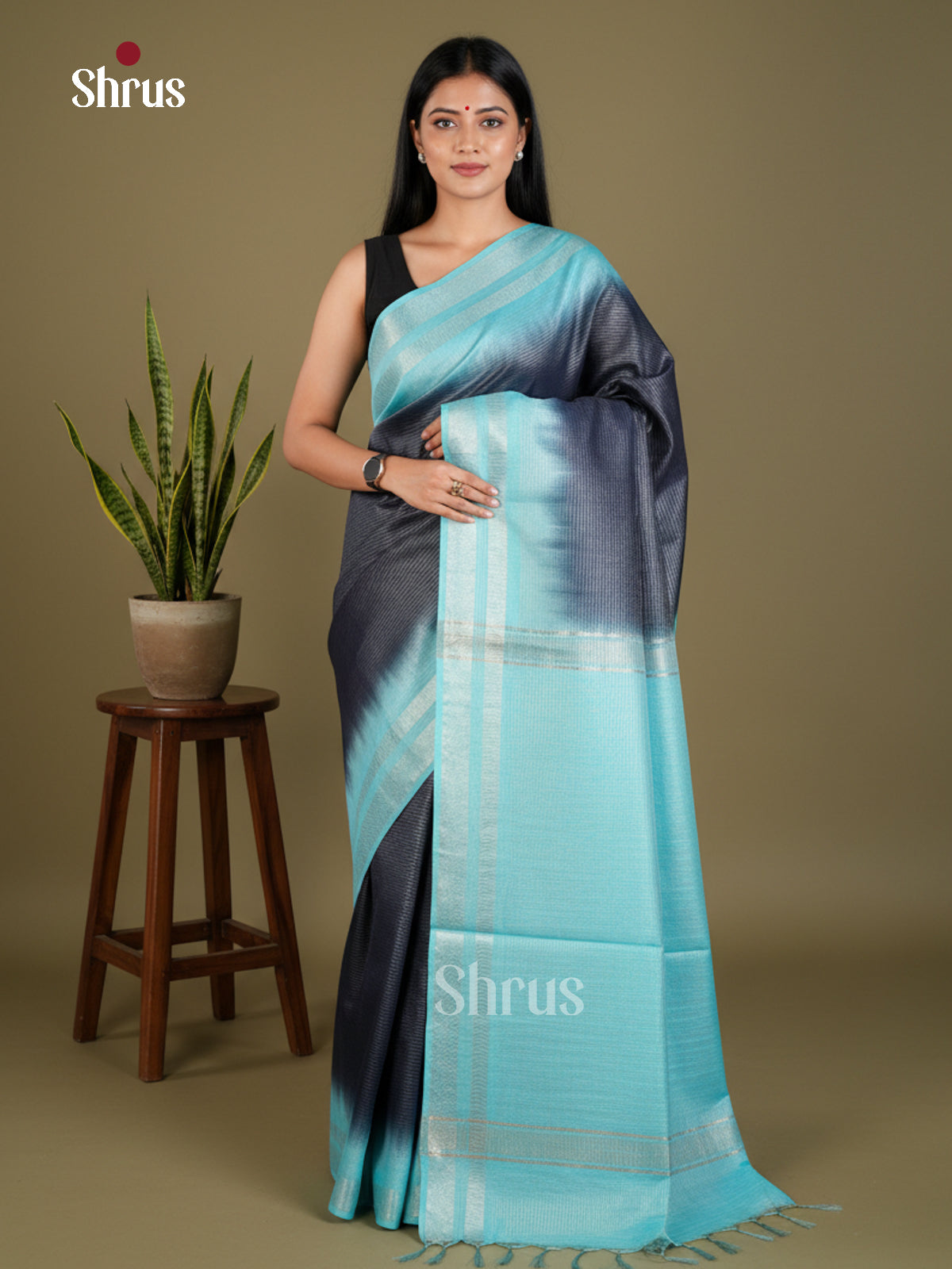 EBS01220 - Shibori - Saree - Shop on Shrus.com