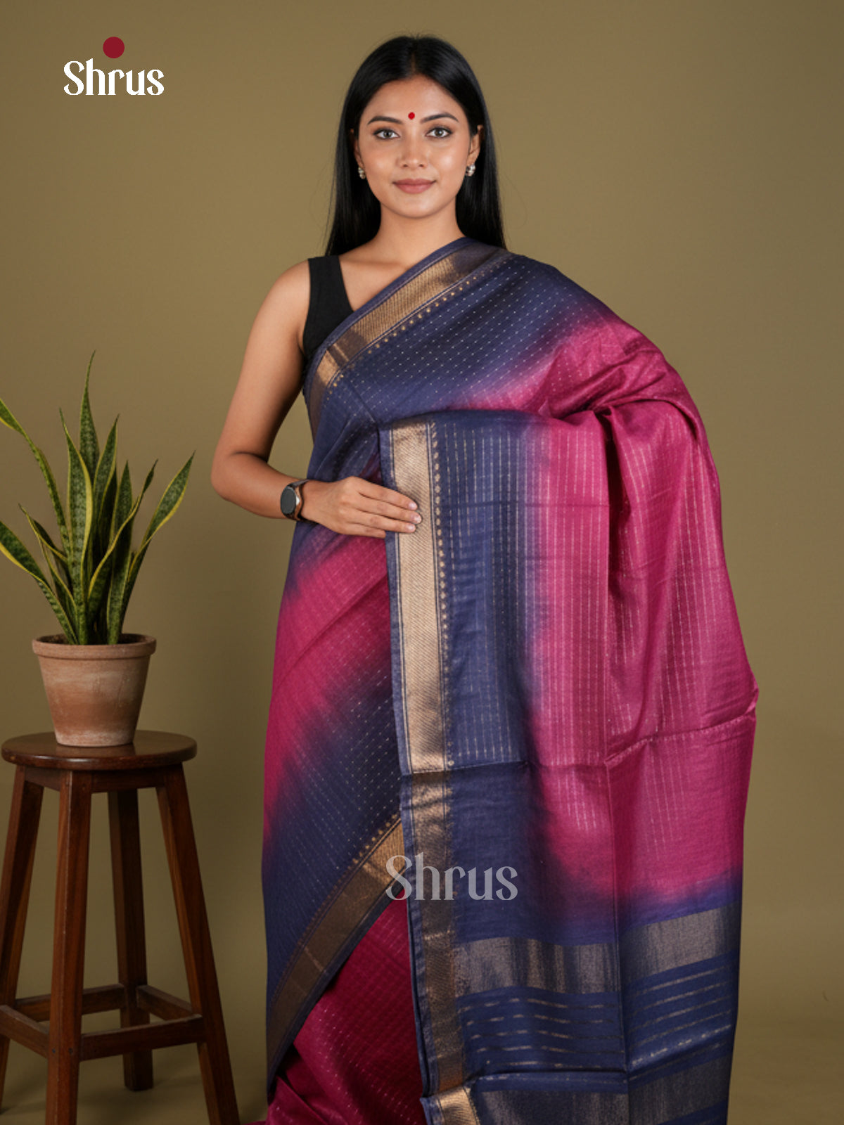 EBS01236 - Shibori - Saree - Shop on Shrus.com