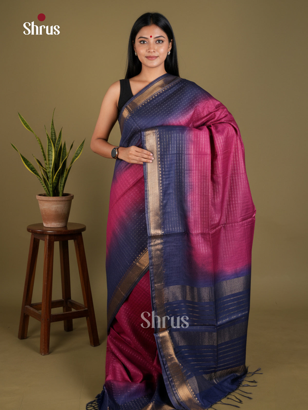 EBS01236 - Shibori - Saree - Shop on Shrus.com