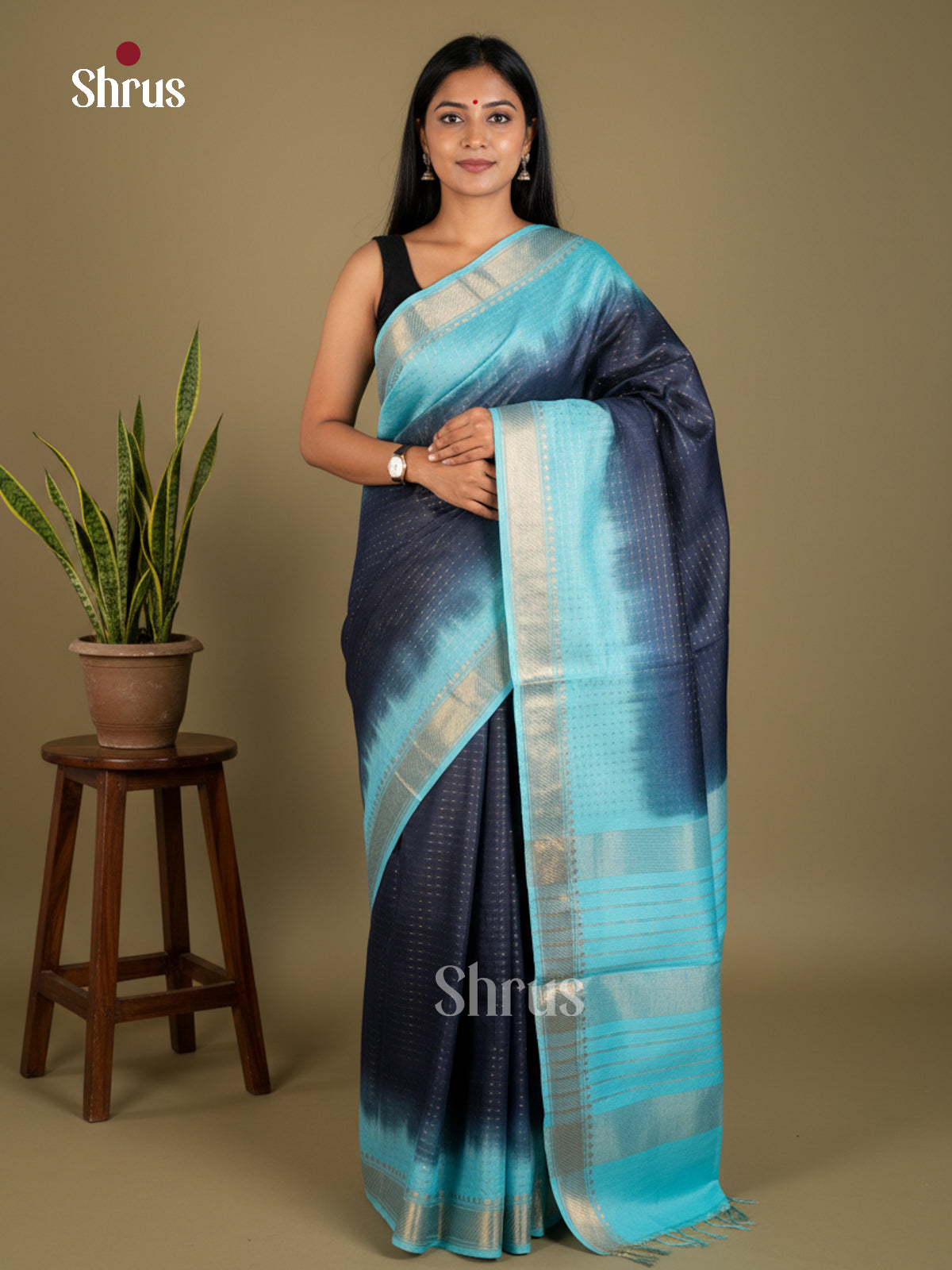 EBS01242 - Shibori - Saree - Shop on Shrus.com