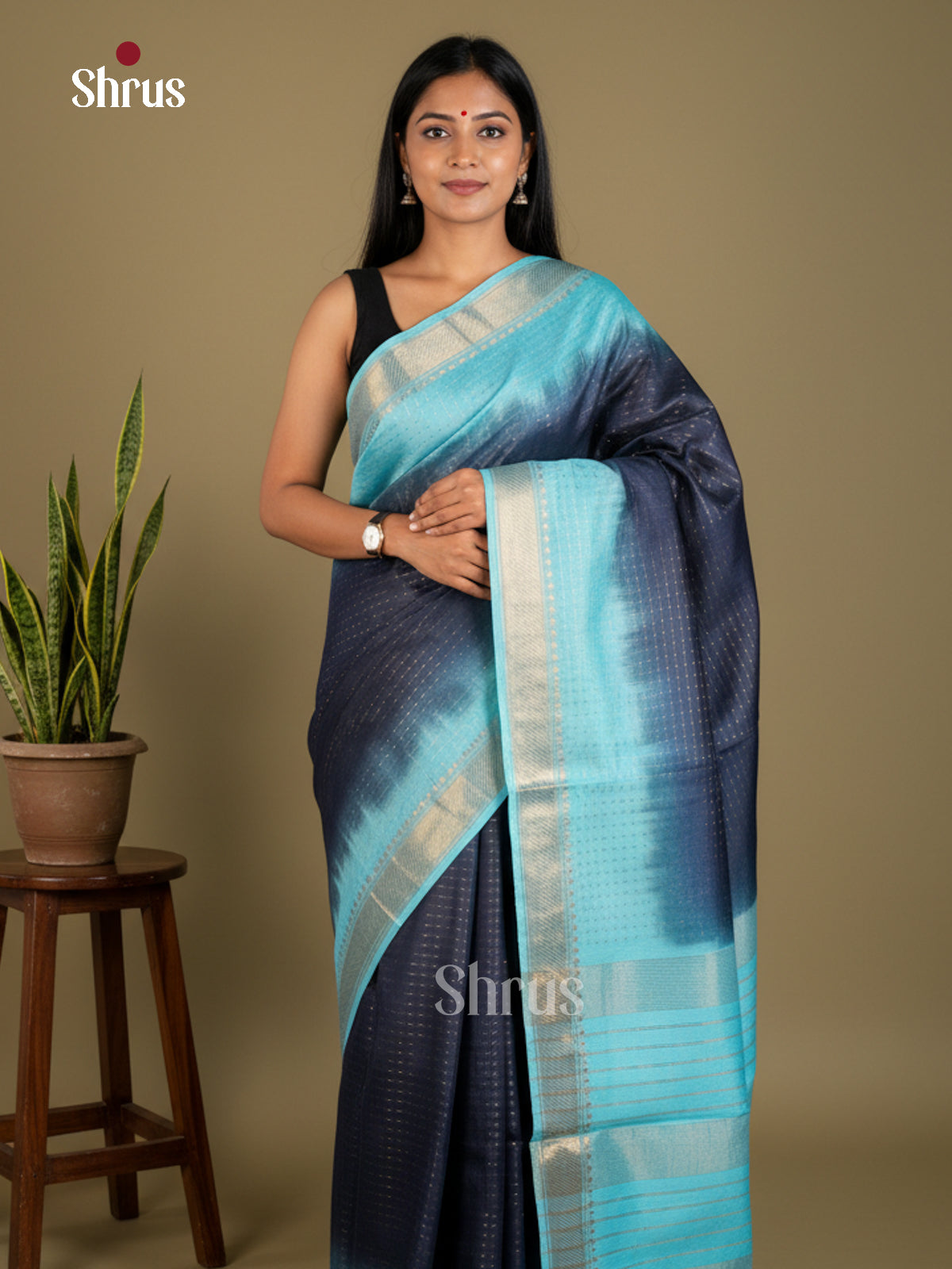 EBS01242 - Shibori - Saree - Shop on Shrus.com