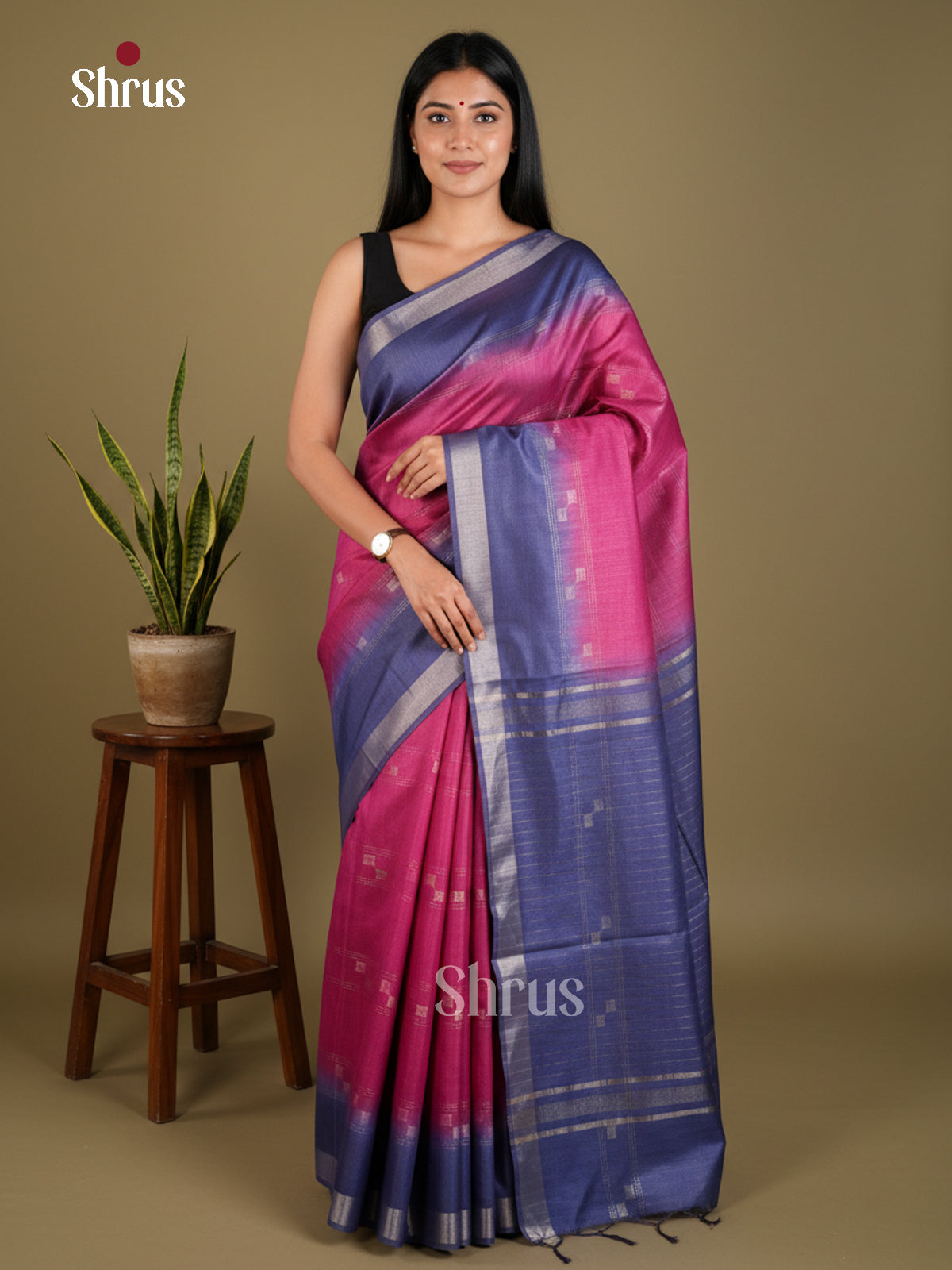 EBS01414 - Shibori - Saree - Shop on Shrus.com