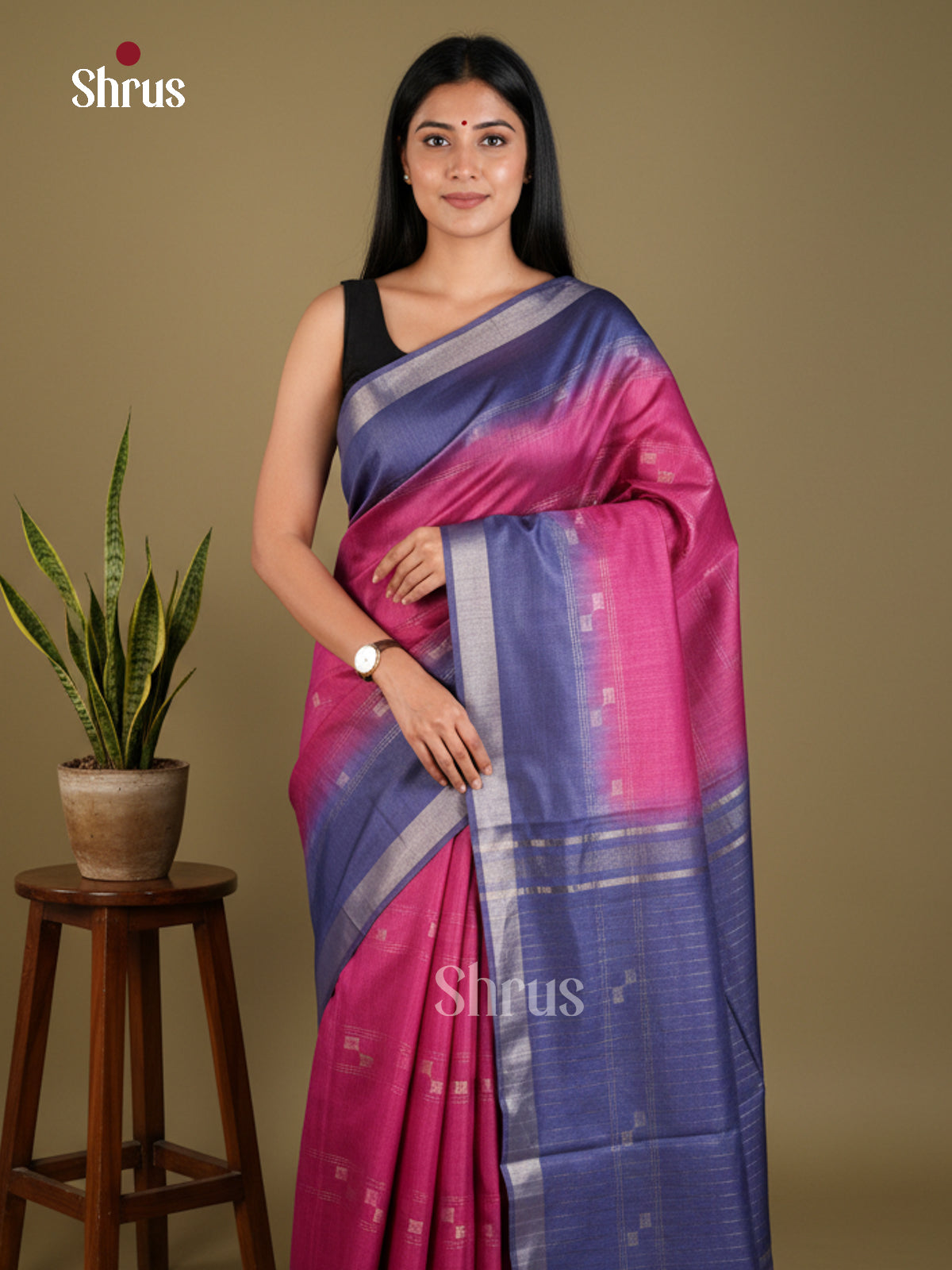 EBS01414 - Shibori - Saree - Shop on Shrus.com