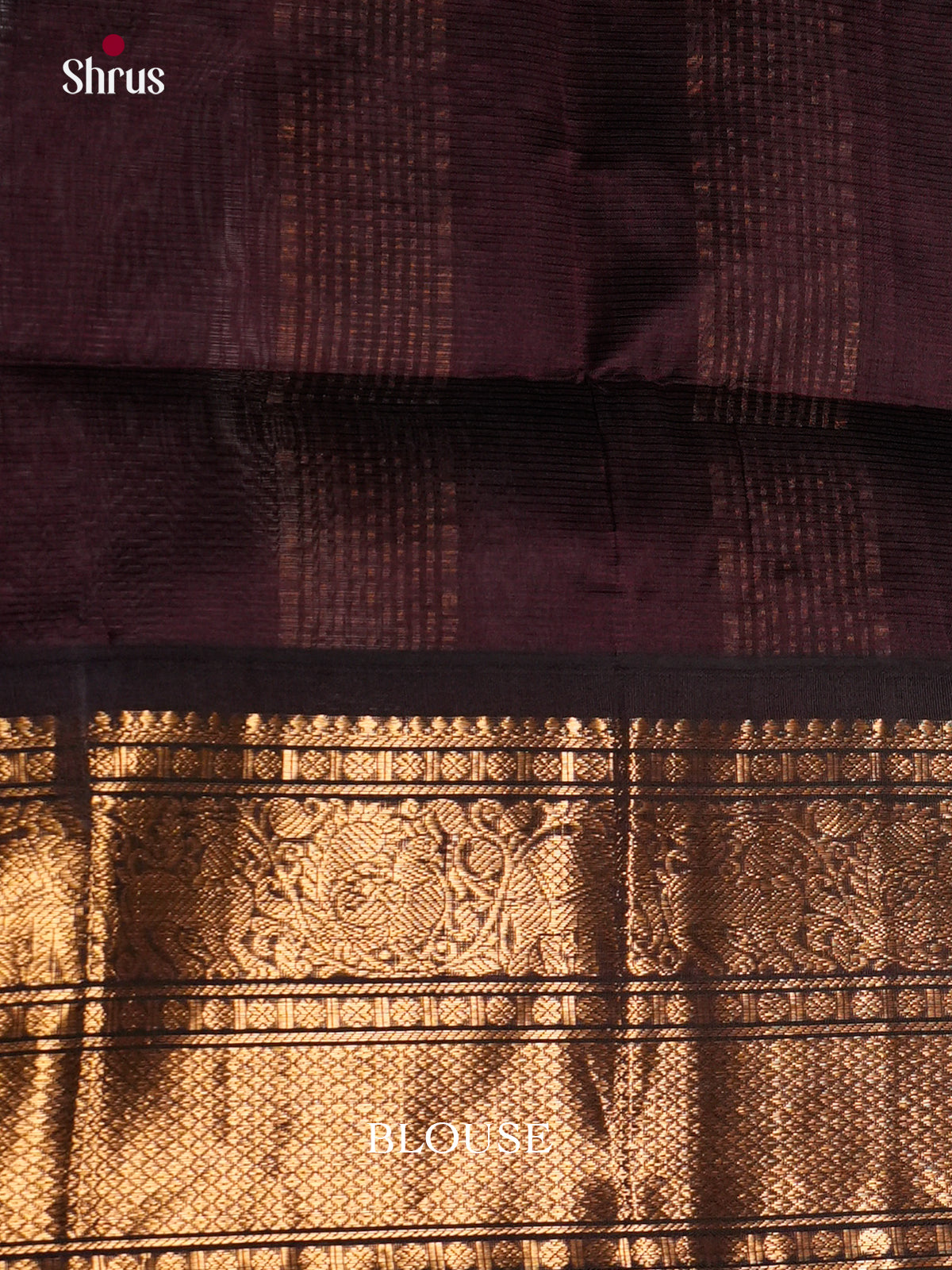 EBS01444 - Korvai-Medium border - Saree - Shop on Shrus.com