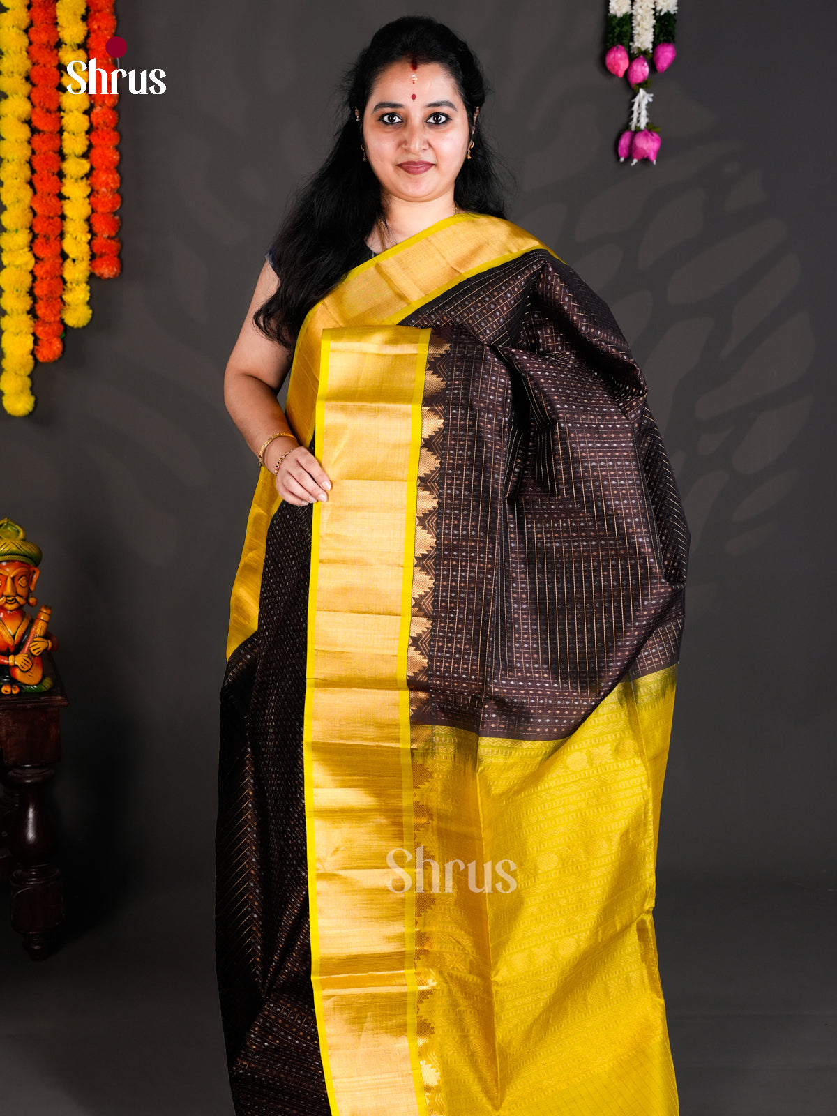 EBS01450 - Korvai-kattams - Saree - Shop on Shrus.com