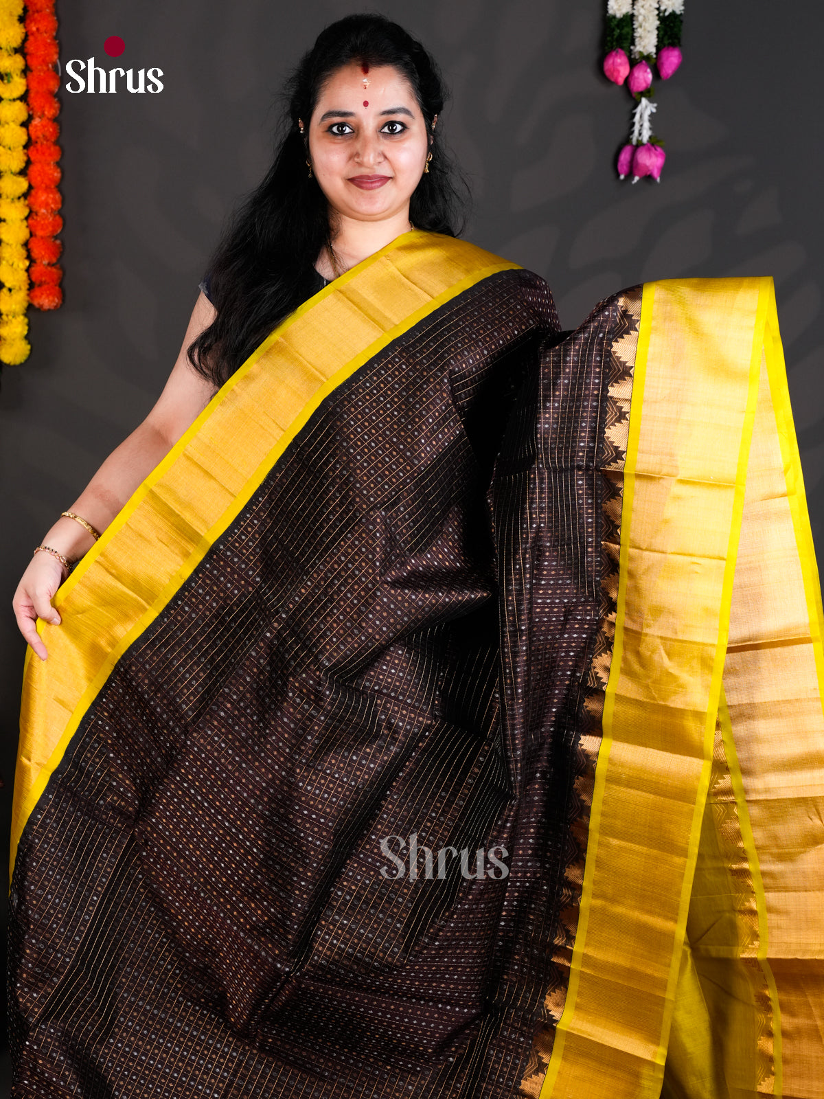 EBS01450 - Korvai-kattams - Saree - Shop on Shrus.com