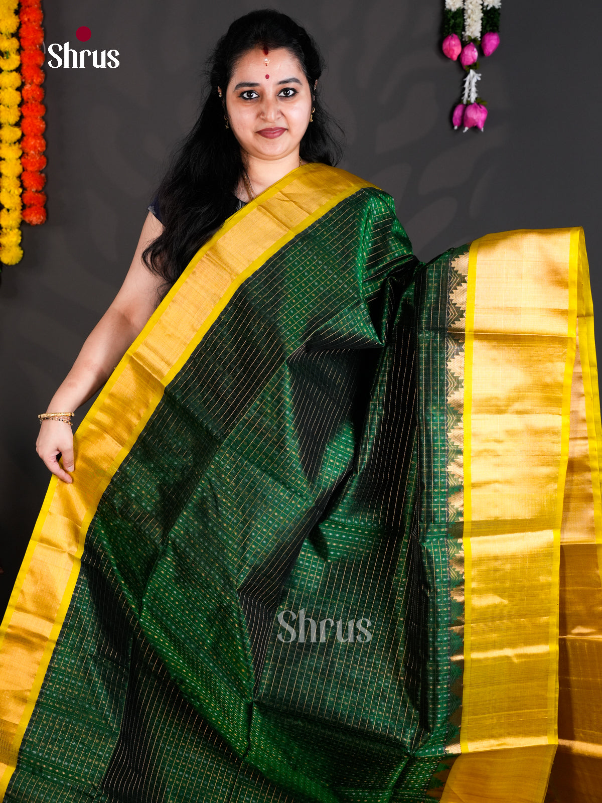 EBS01451 - Korvai-kattams - Saree - Shop on Shrus.com