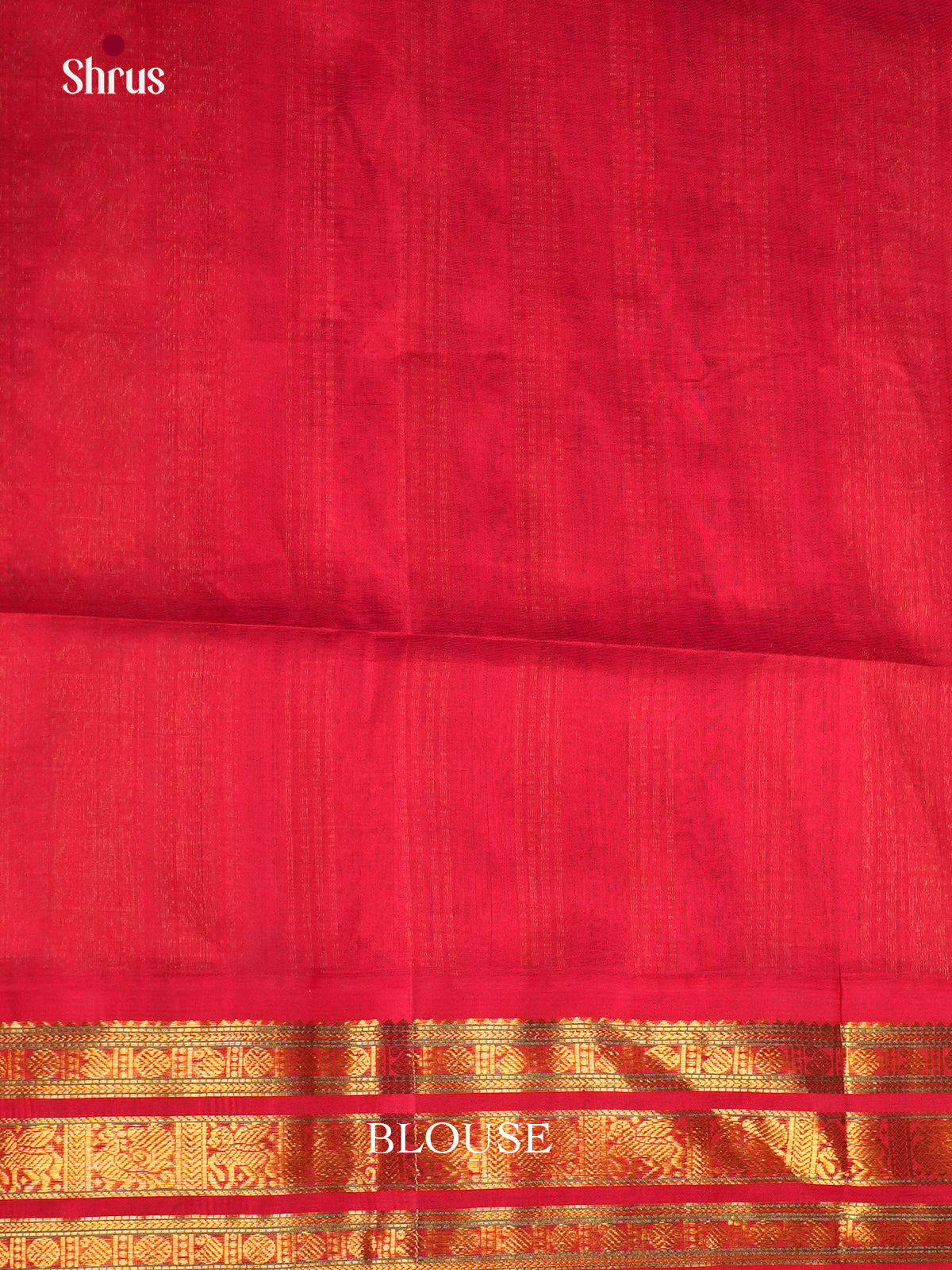 Buy Exquisite Cream Saree Online with Gold Checks & Red Zari Border & Pallu