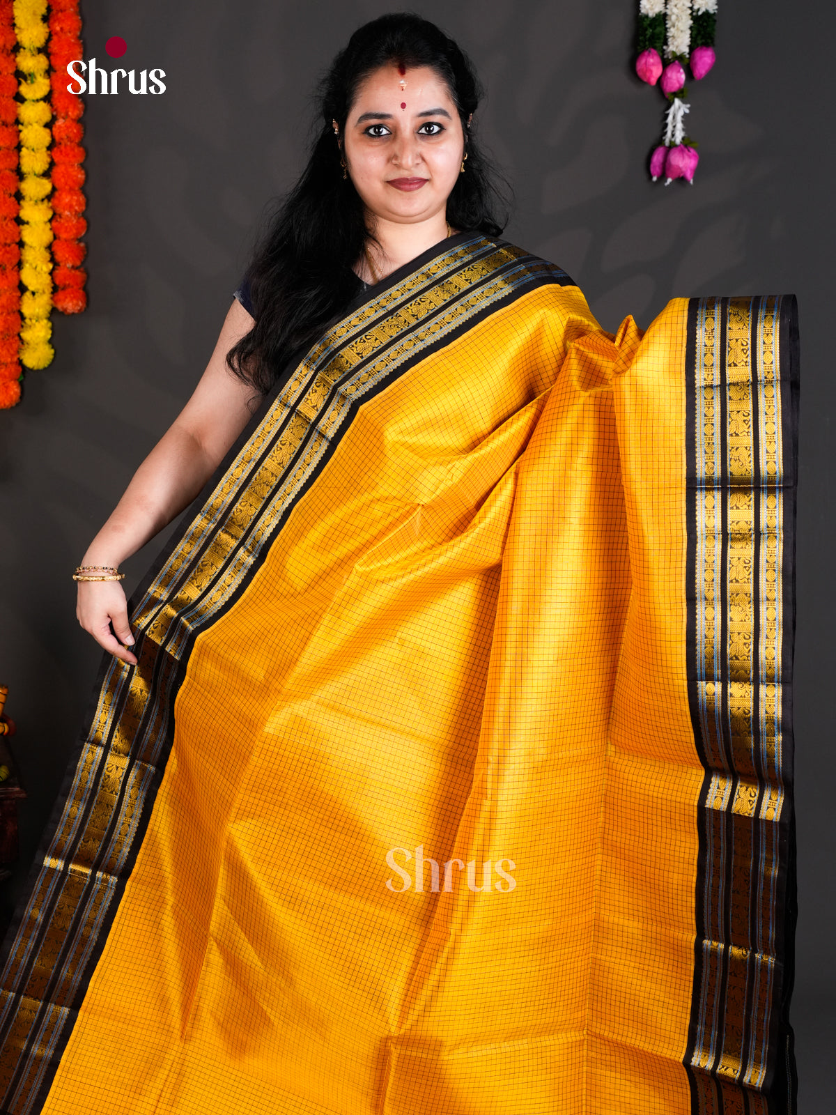 EBS01475 - Korvai-kattams - Saree - Shop on Shrus.com