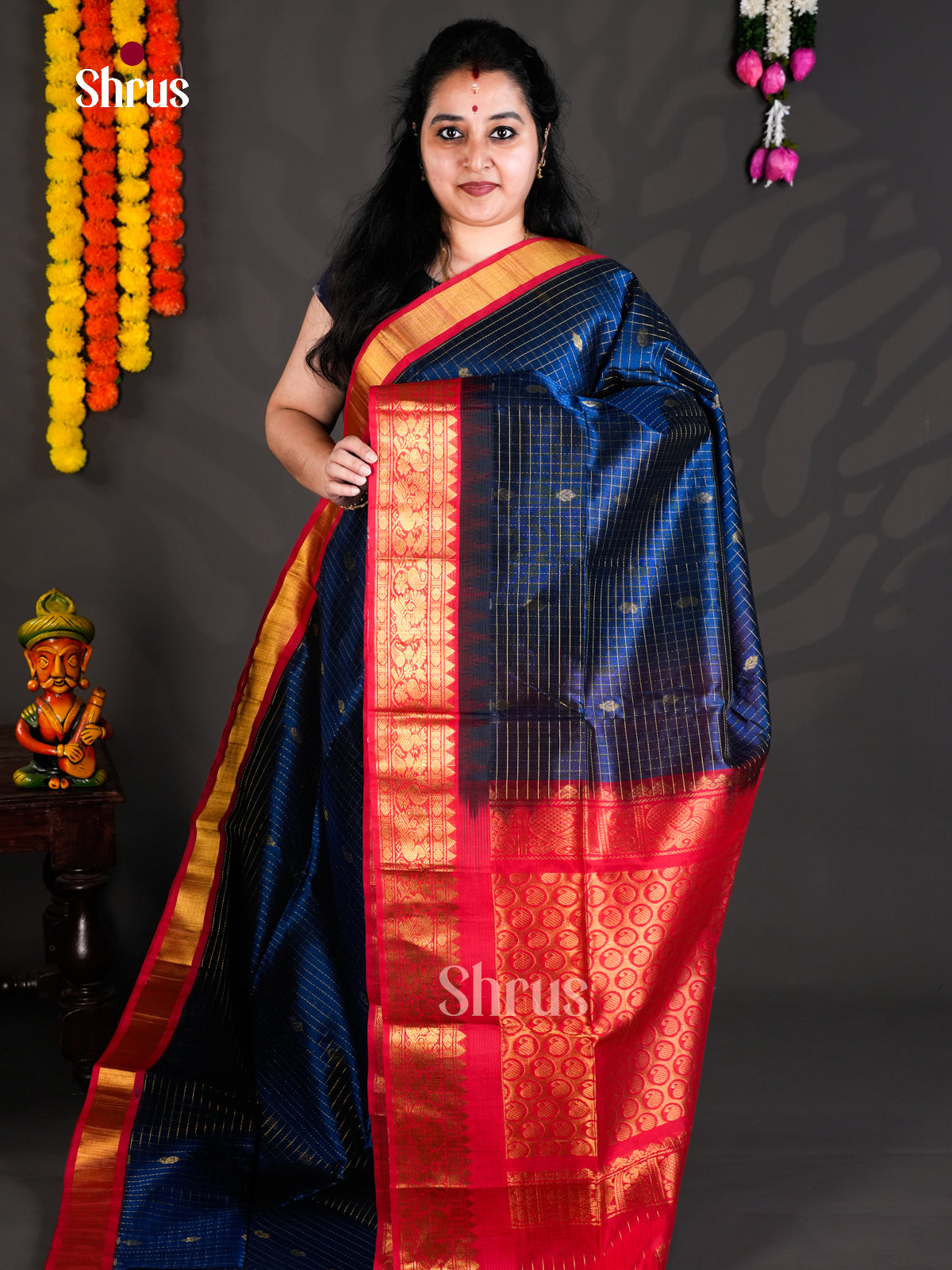 EBS01478 - Korvai-kattams - Saree - Shop on Shrus.com