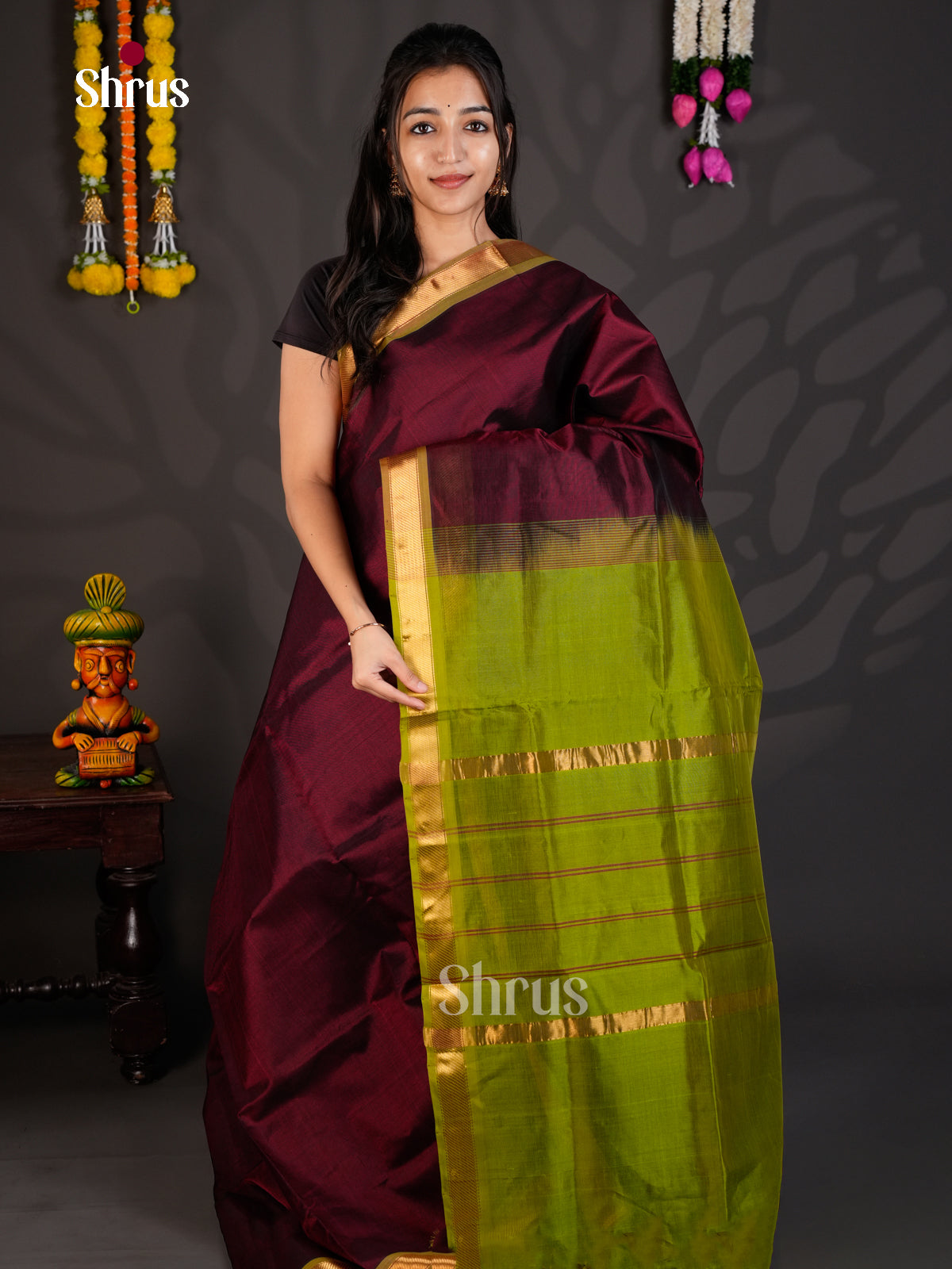 EBS01496 - Silk Cotton - Saree - Shop on Shrus.com