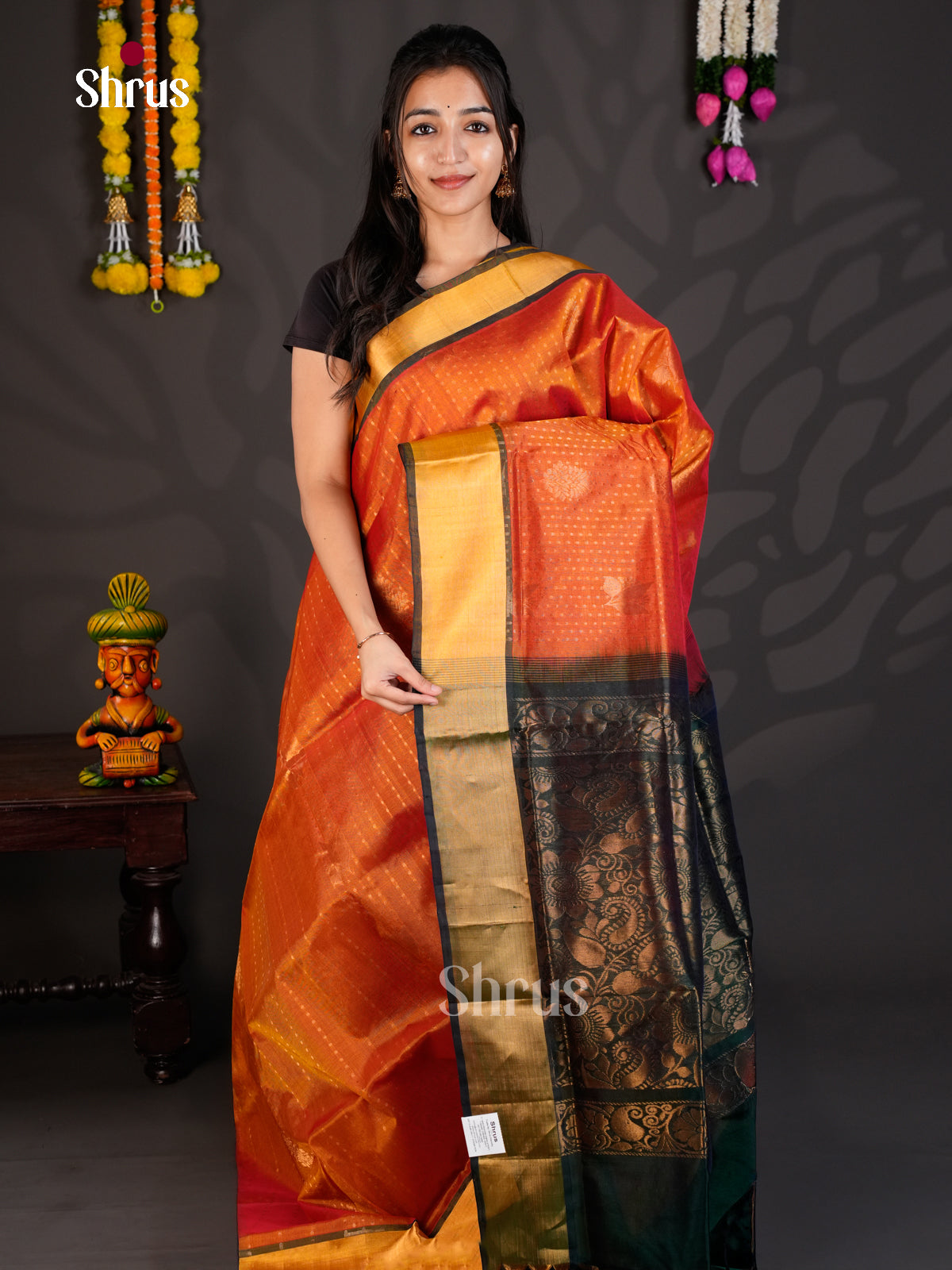 EBS01528 - Silk Cotton - Saree - Shop on Shrus.com