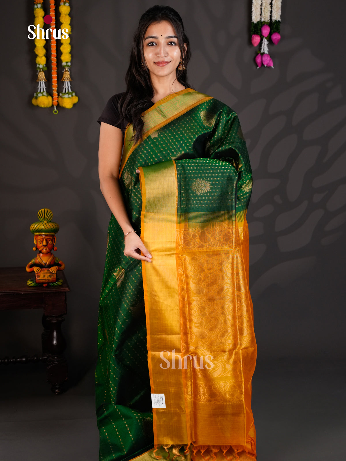 EBS01529 - Silk Cotton - Saree - Shop on Shrus.com