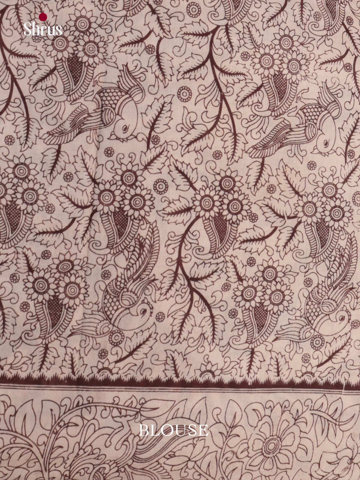 EBS01634 - kalamkari-cotton - Saree - Shop on Shrus.com