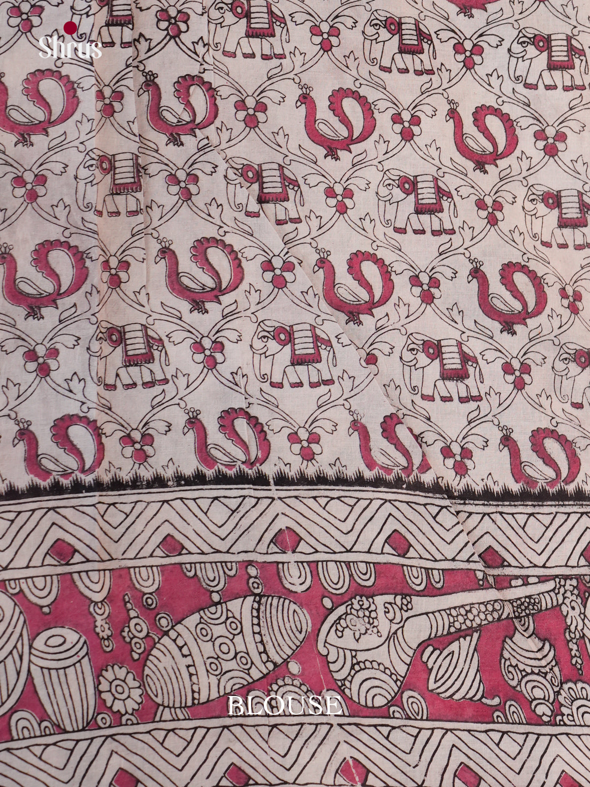 EBS01639 - kalamkari-cotton - Saree - Shop on Shrus.com