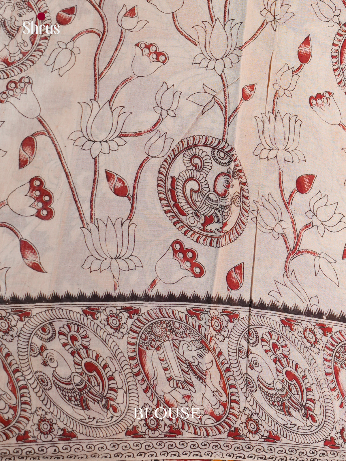 EBS01640 - kalamkari-cotton - Saree - Shop on Shrus.com