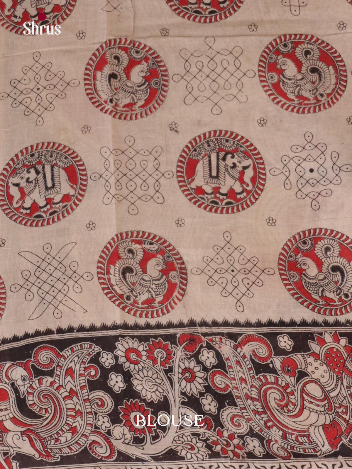 EBS01647 - kalamkari-cotton - Saree - Shop on Shrus.com