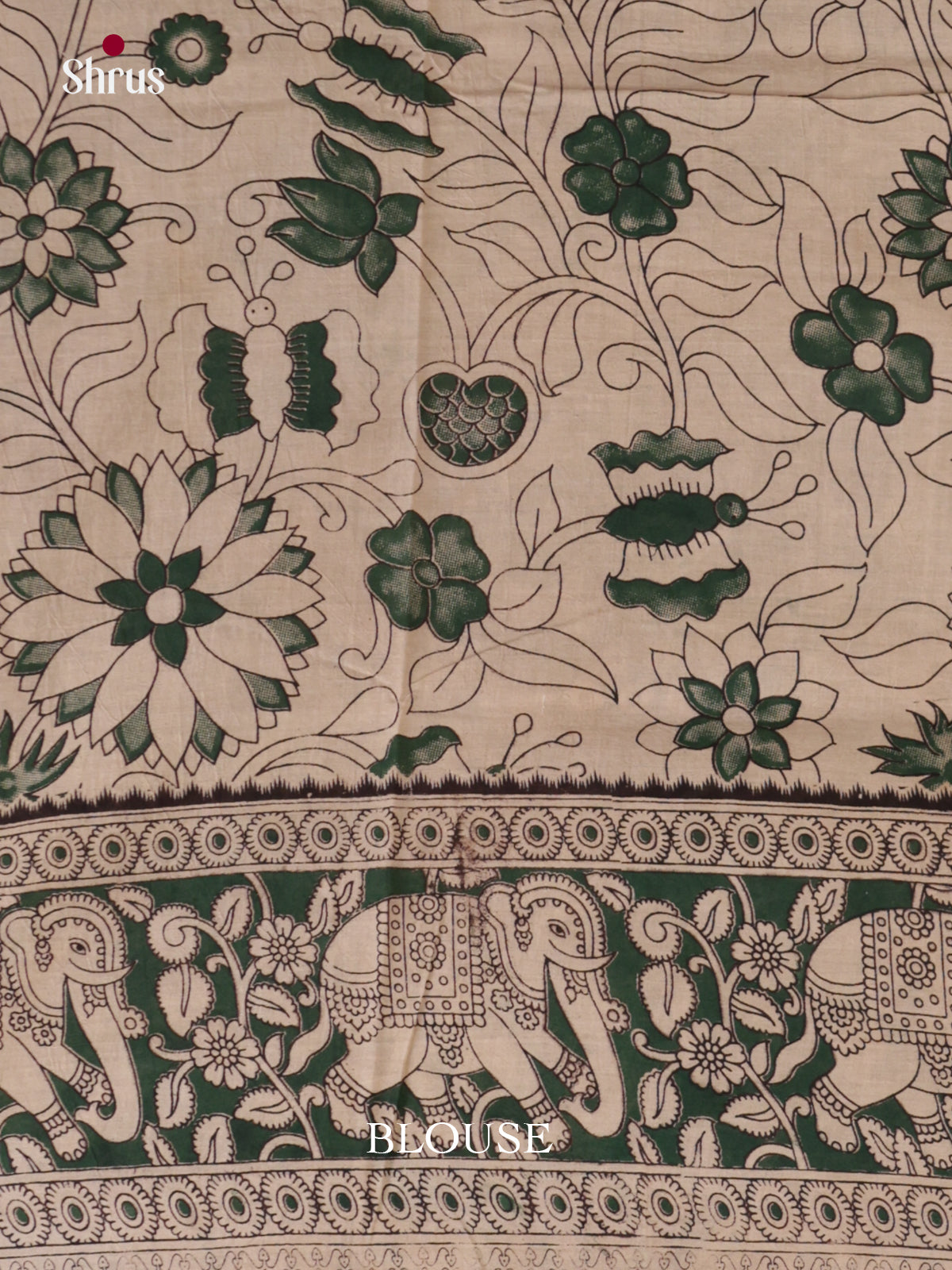 EBS01687 - kalamkari-cotton - Saree - Shop on Shrus.com