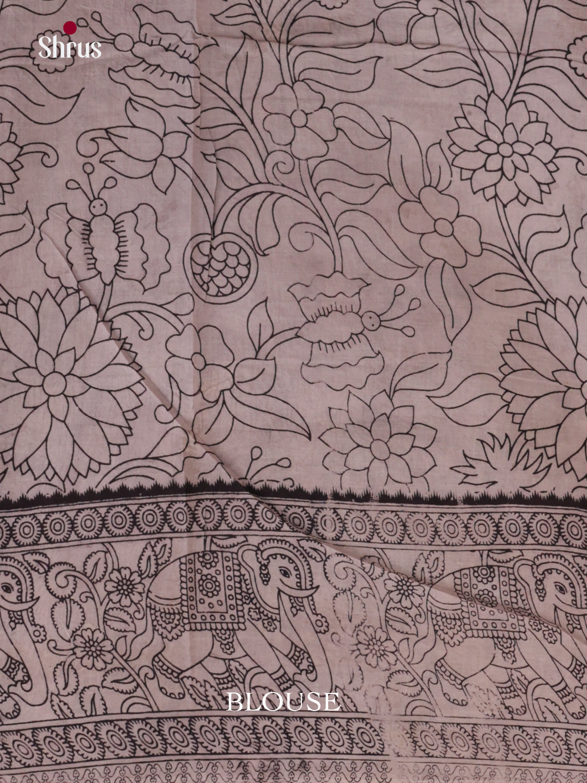 EBS01688 - kalamkari-cotton - Saree - Shop on Shrus.com