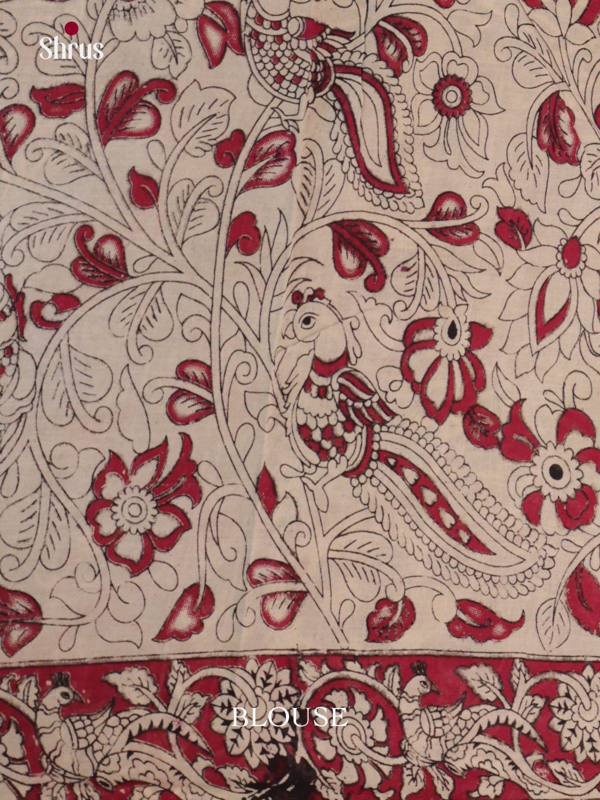 EBS01720 - kalamkari-cotton - Saree - Shop on Shrus.com