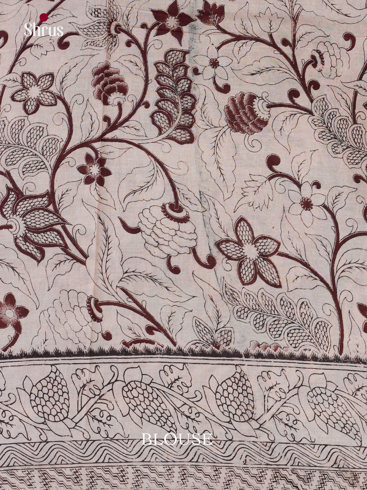 EBS01723 - kalamkari-cotton - Saree - Shop on Shrus.com