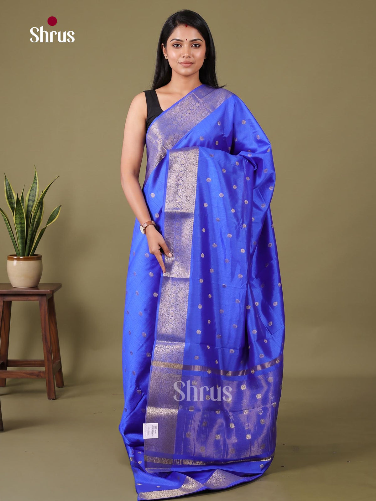 Semi Rawsilk Saree - EBS01748