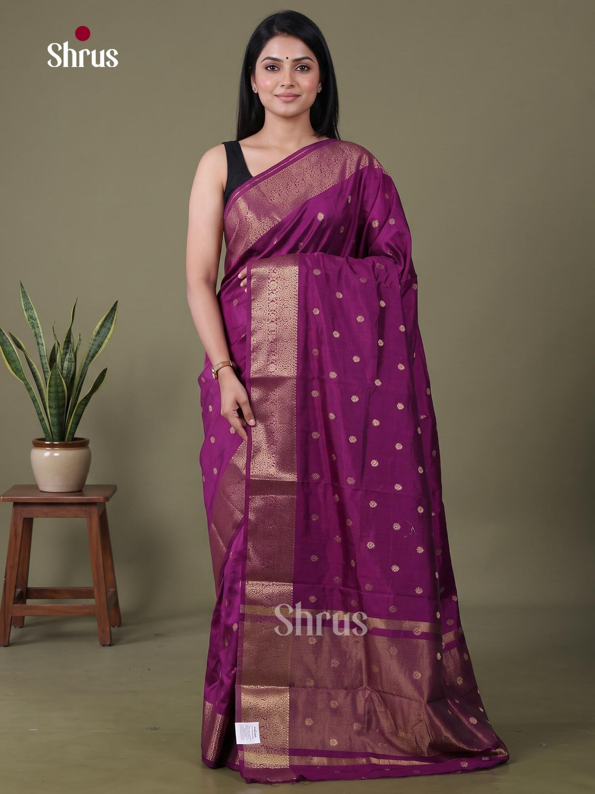 Semi Rawsilk Saree - EBS01752