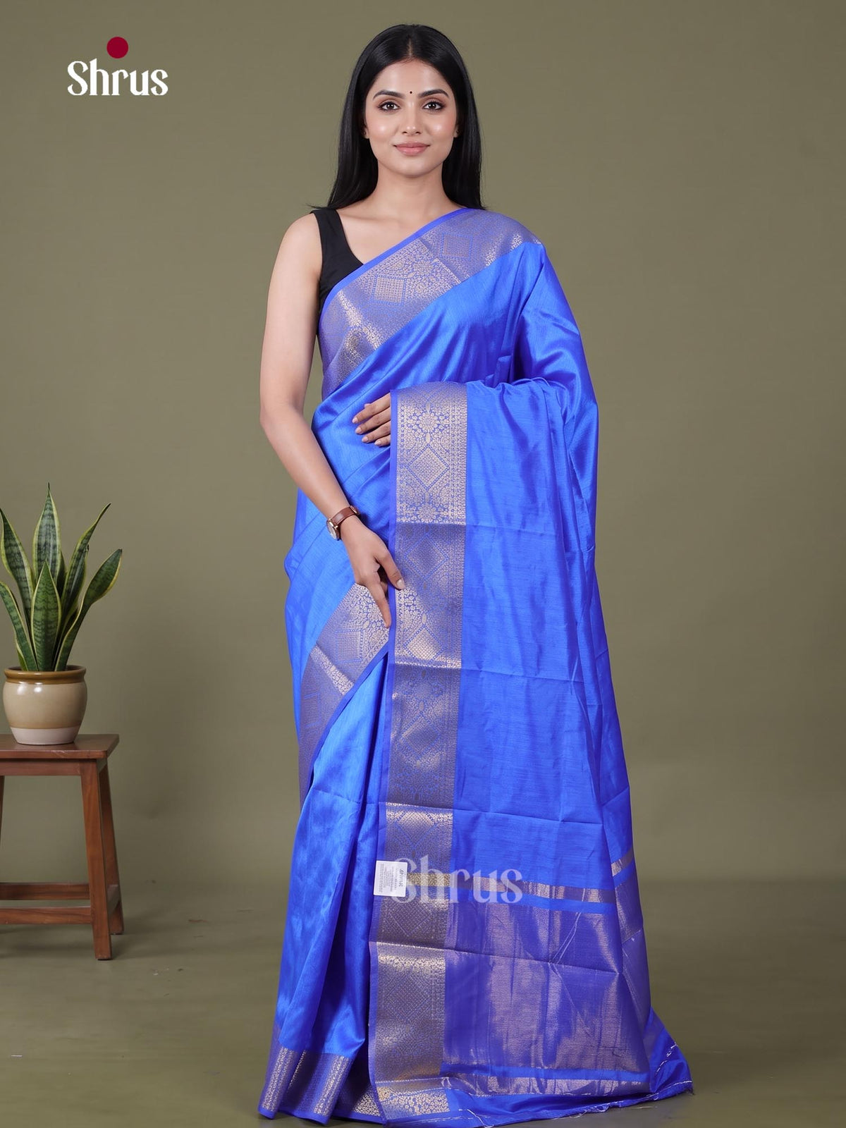 Semi Rawsilk Saree - EBS01762
