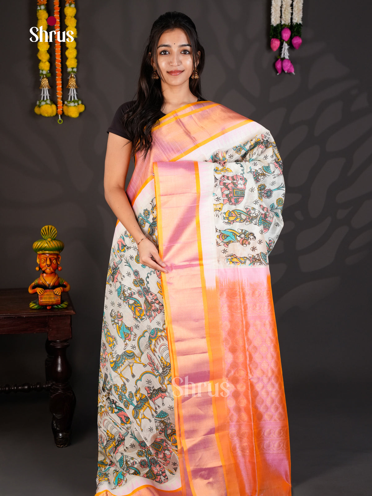 EBS01766 - Hindolam - Saree - Shop on Shrus.com