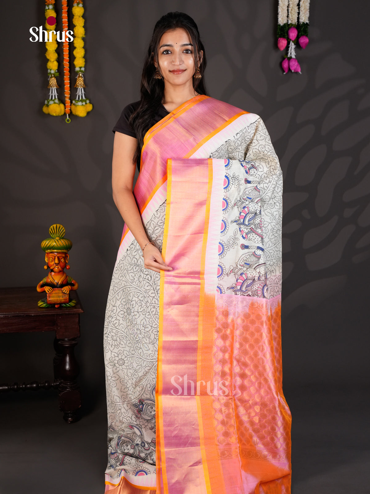 EBS01768 - Hindolam - Saree - Shop on Shrus.com
